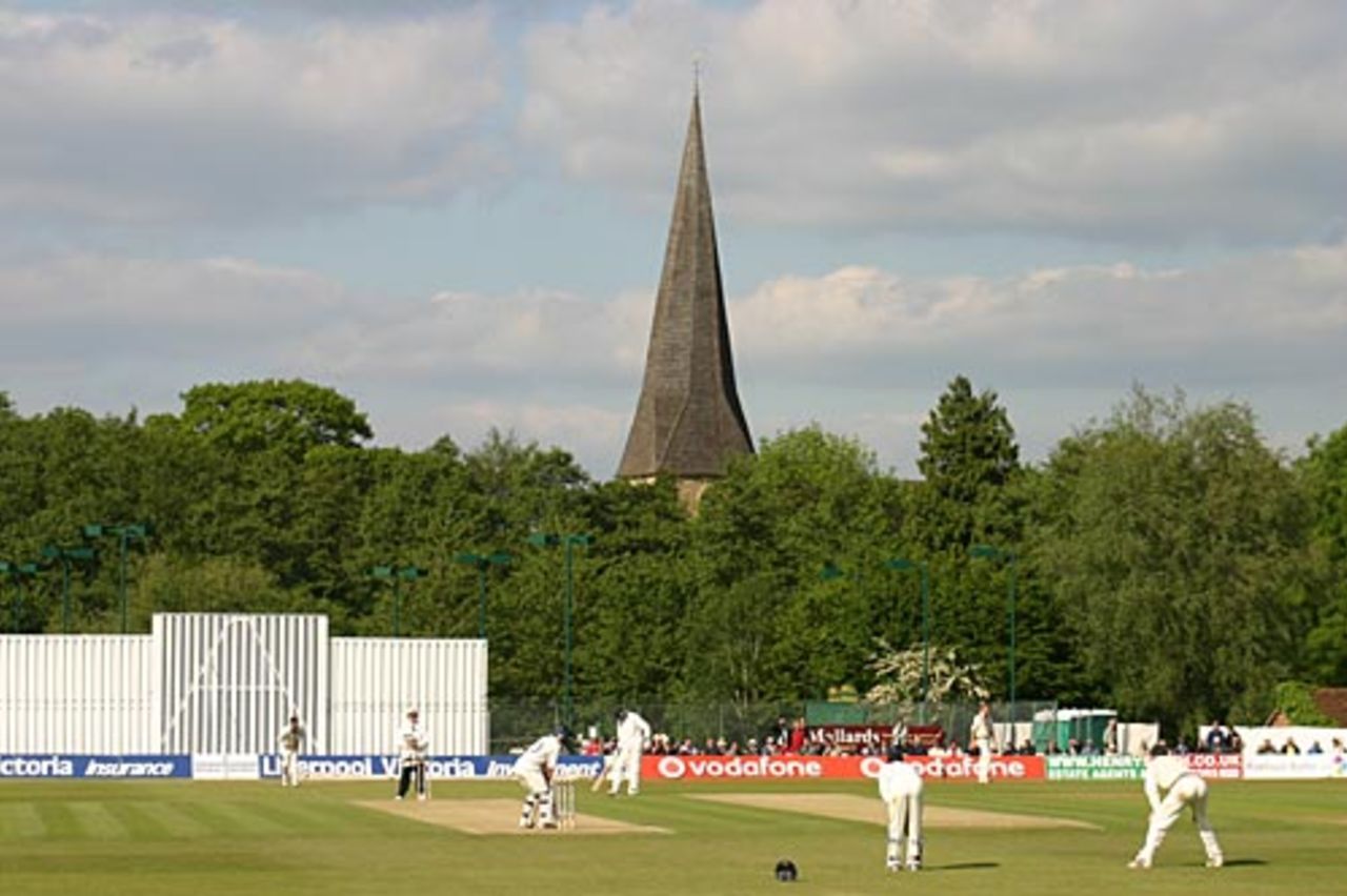 A general view of Horsham, Sussex v Middlesex, County Championship, Horsham, May 31, 2006