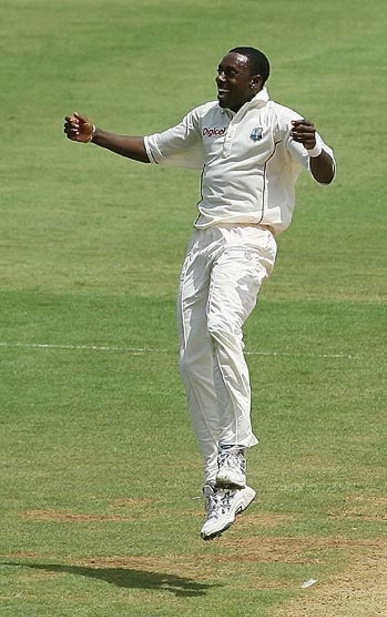 Pedro Collins picked up 4 for 75 - and got to 100 wickets - on day one, West Indies v India, 2nd Test, St Lucia, June 10, 2006