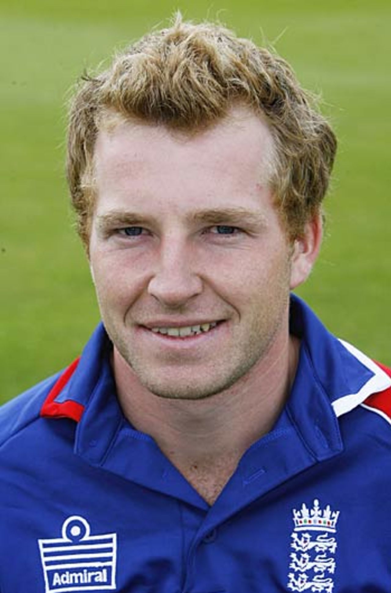 Jamie Dalrymple on the day of his England debut, June 13, 2006