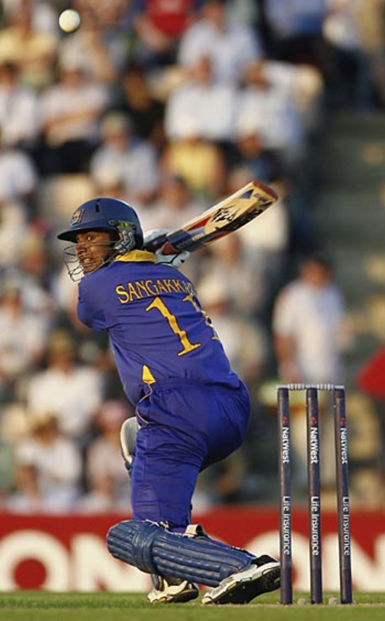 Kumar Sangakkara chases quick runs, England v Sri Lanka, Twenty20, Southampton, June 15, 2006