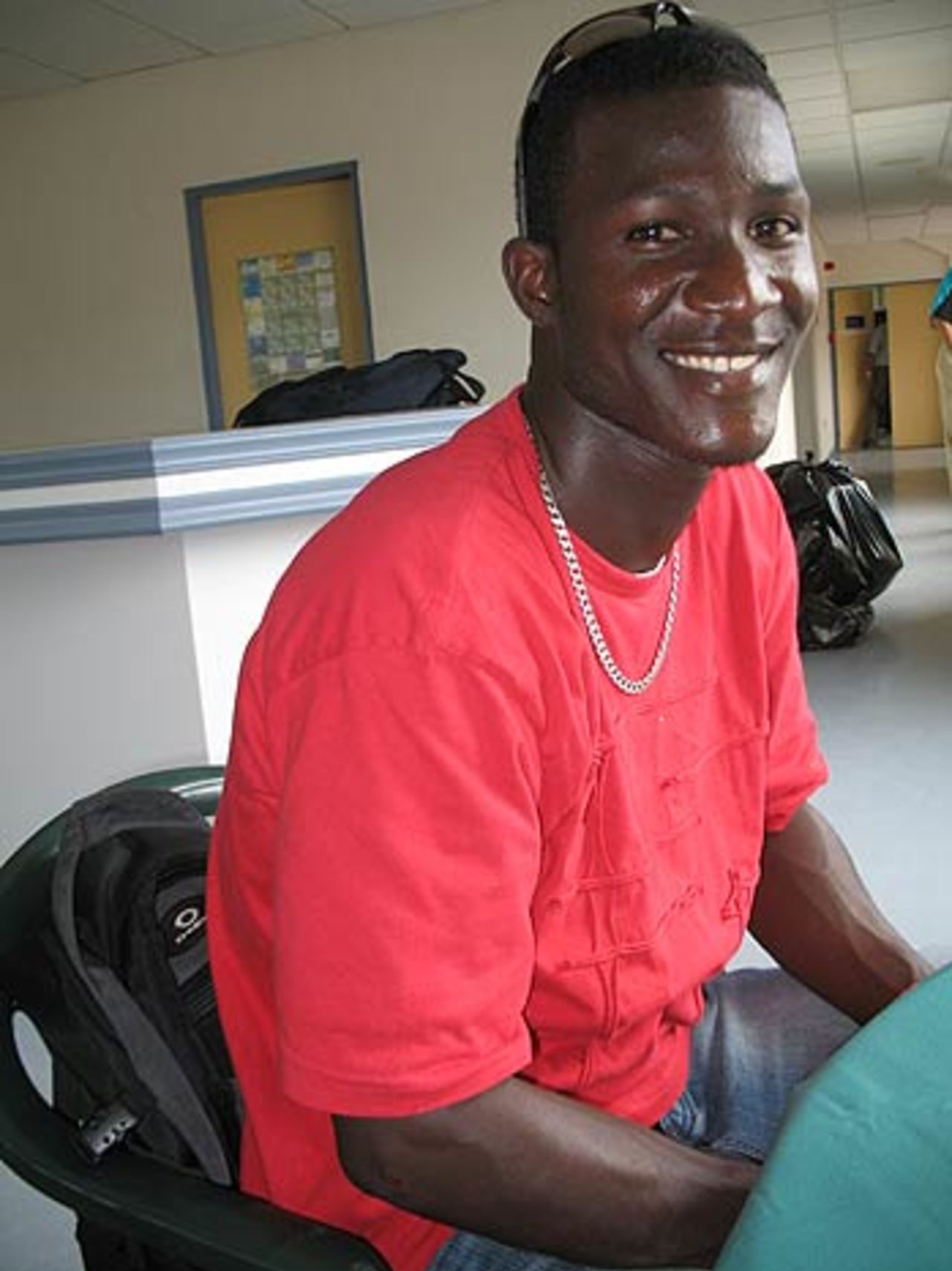 Darren Sammy, the only international cricketer from St Lucia