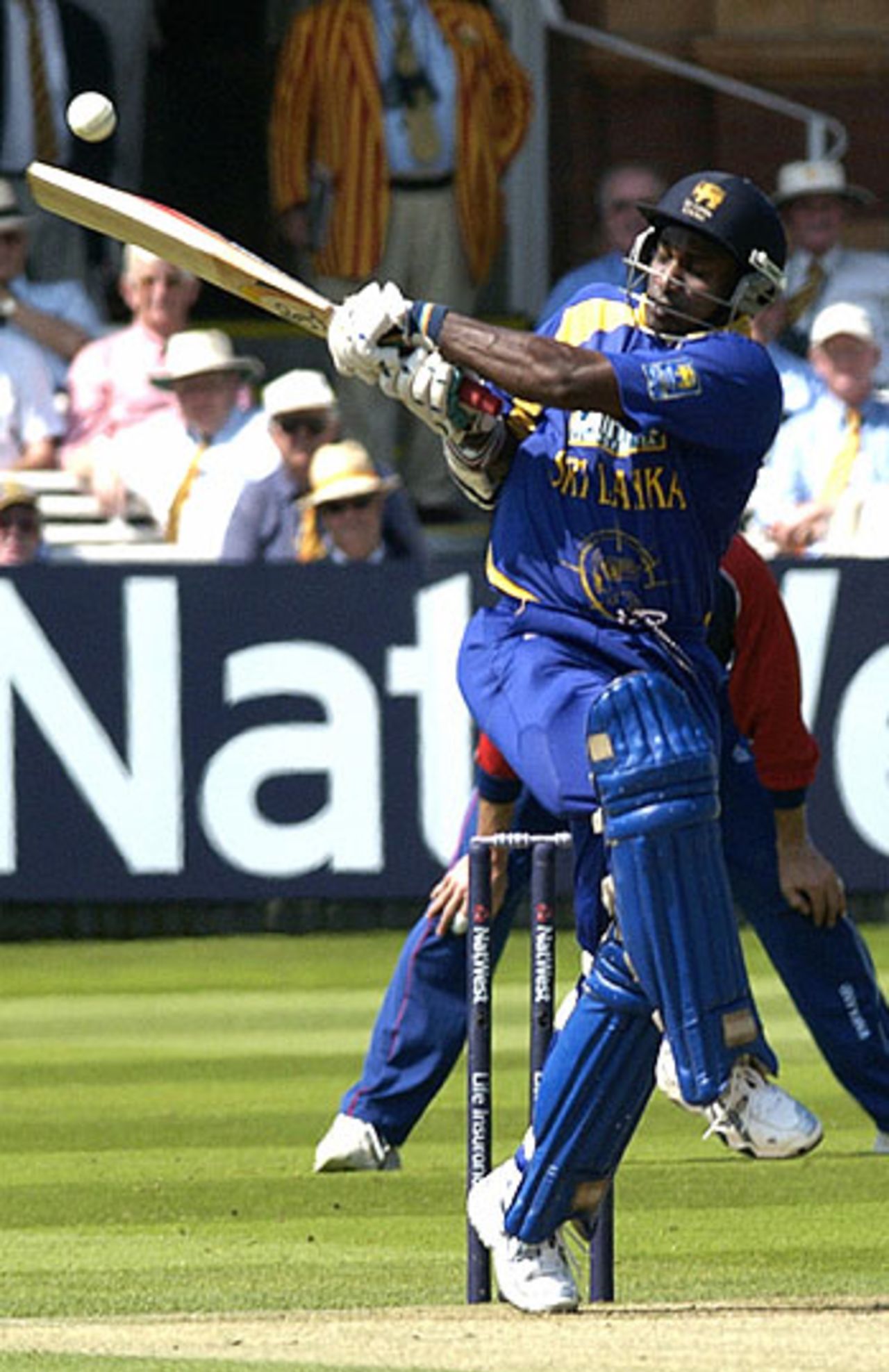 Sanath Jayasuriya plays a pull shot, Sri Lanka v England, 1st ODI, Lord's, 17 June, 2006