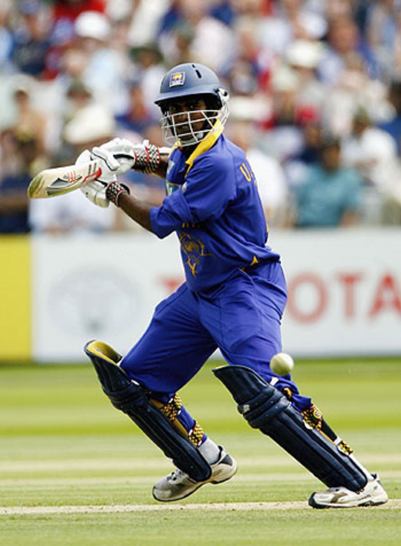 Upul Tharanga plays through the off side during his third one-day century, England v Sri Lanka, 1st ODI, Lord's, June 17, 2006