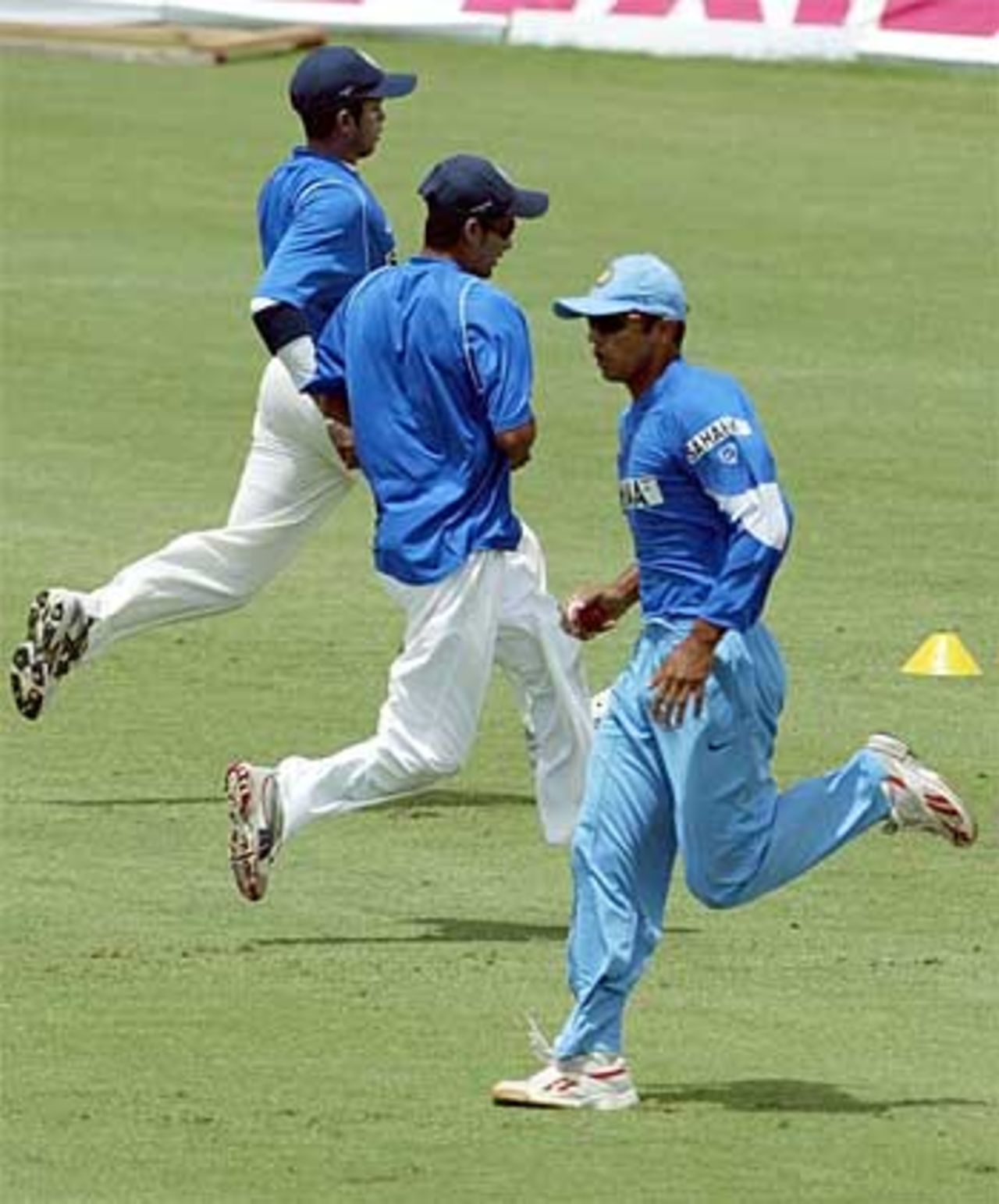 India warm up ahead of the third Test, India in West Indies, June 21, 2006