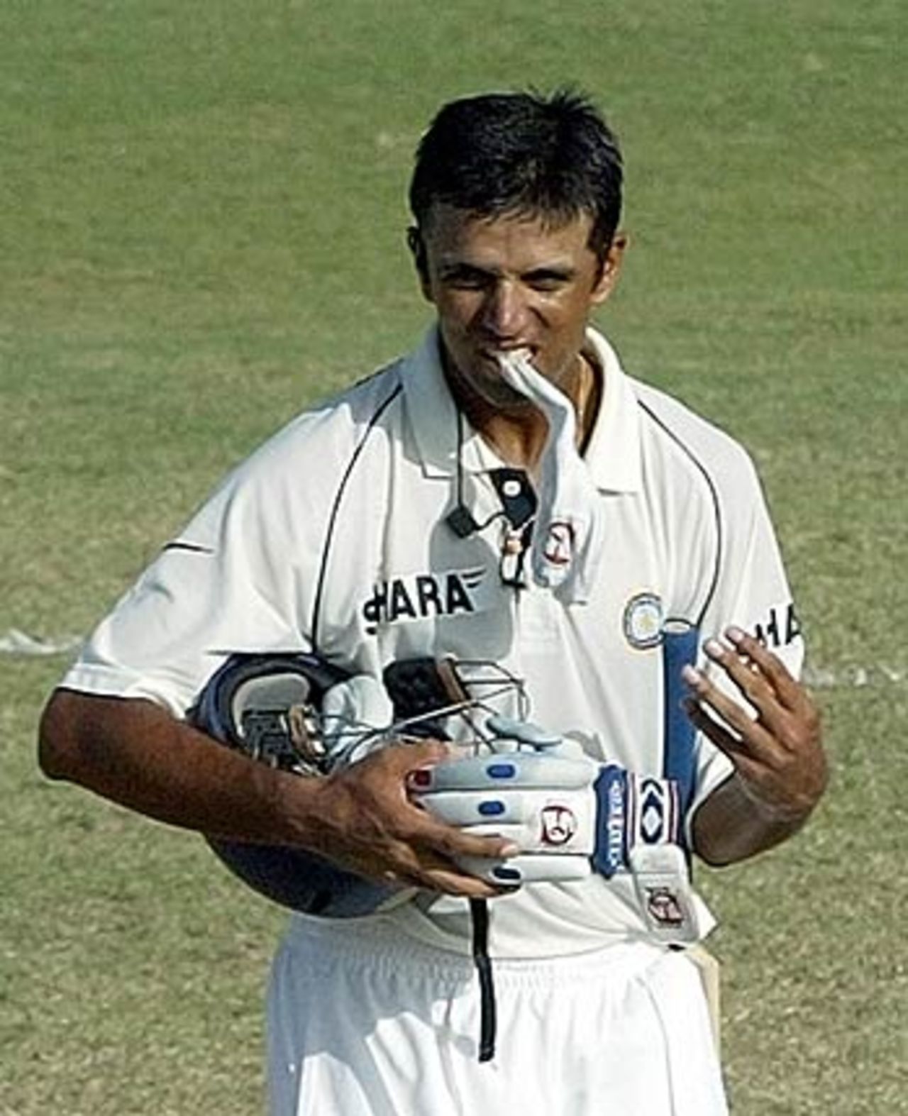 Rahul Dravid finished the day on 68 not out, West Indies v India, 3rd Test, St Kitts, 5th day, June 26, 2006