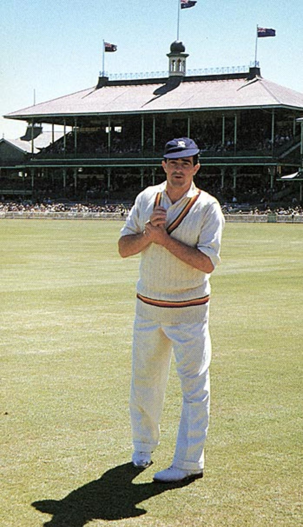 Fred Trueman in Australia on the 1958-59 tour