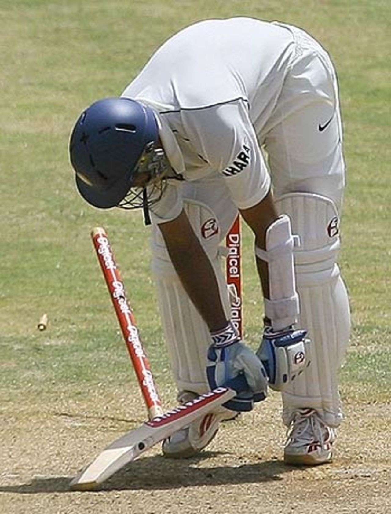 Rahul Dravid was done in by a shooter from Colly Colleymore, West Indies v India, 4th Test, Jamaica, 3rd day, July 2, 2006