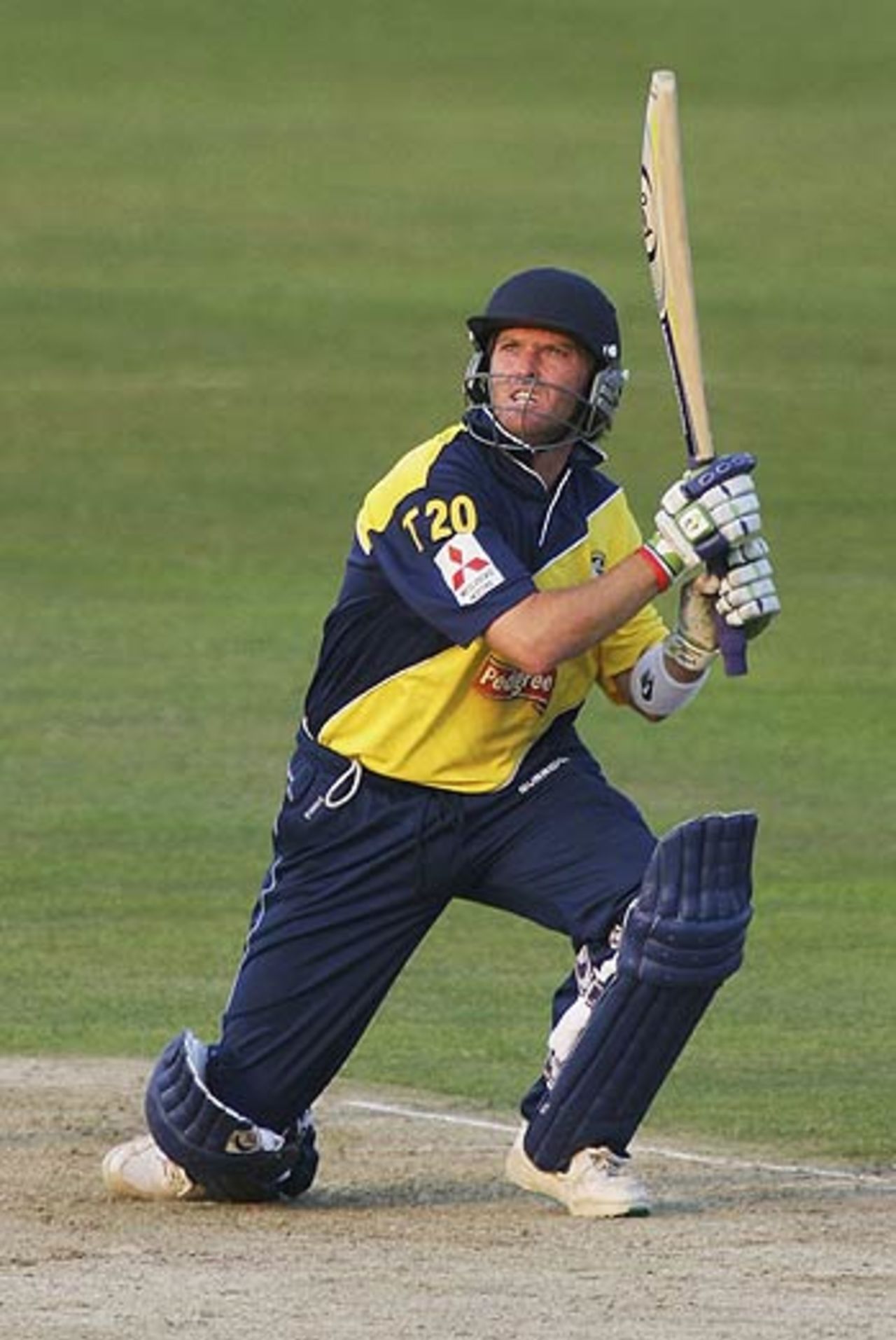 Ian Harvey on his way to 48 off 21 balls, Gloucestershire v Glamorgan, Bristol, July 4, 2006