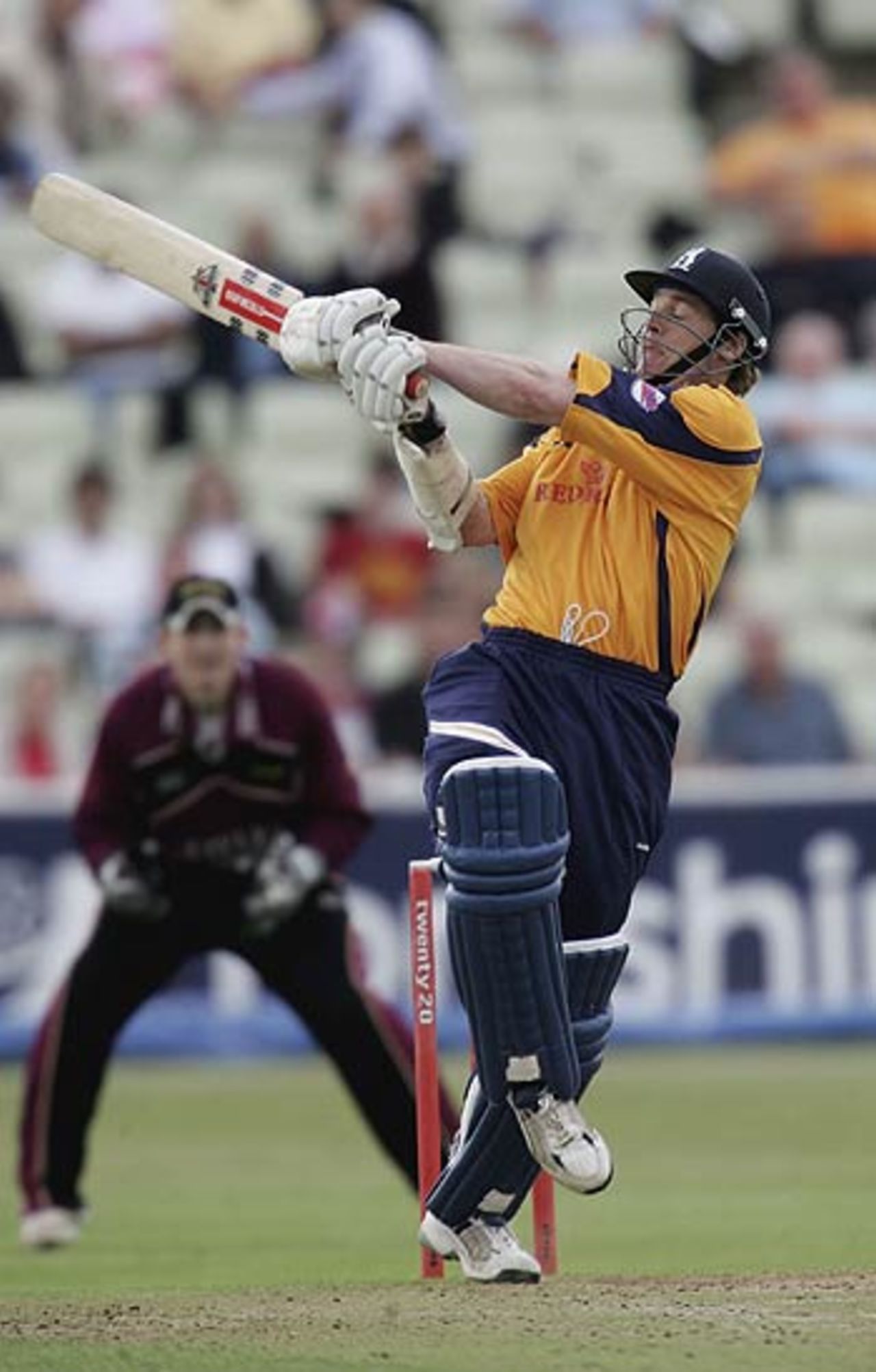 Nick Knight clattered 40 off 23 balls against Northamptonshire, Warwickshire v Northamptonshire, Twenty20 Cup, Birmingham, July 10, 2006