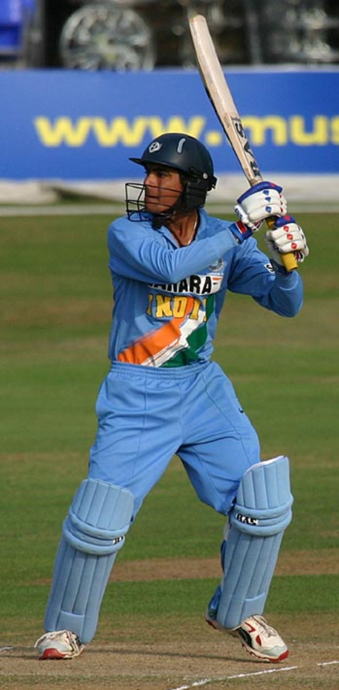 Sumit Sharma holes out to third man, England U-19 v India U-19, 3rd ODI, Cardiff, July 21, 2006
