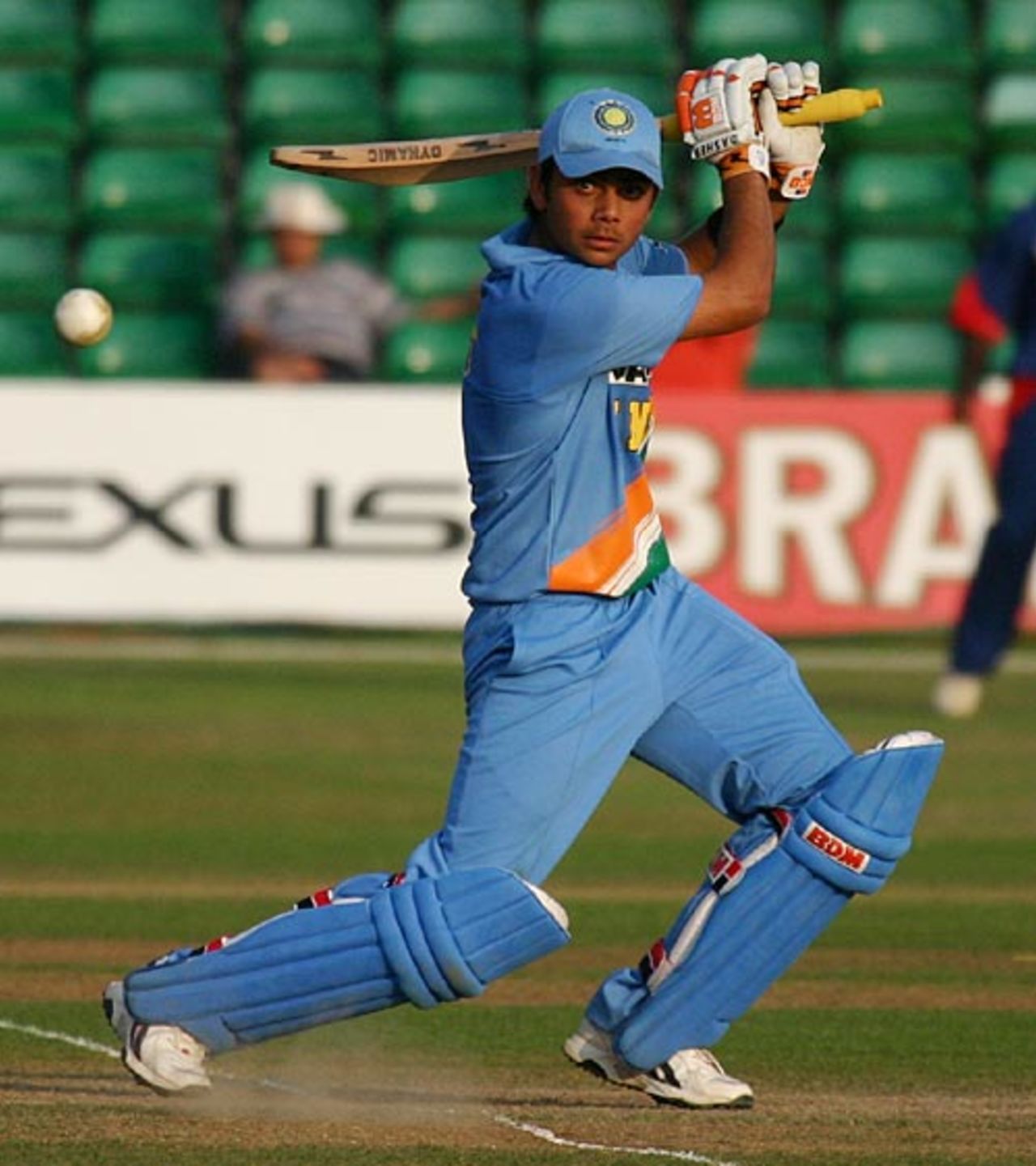Virat Kohli finds a gap, England U-19 v India U-19, 3rd ODI, Cardiff, July 21, 2006