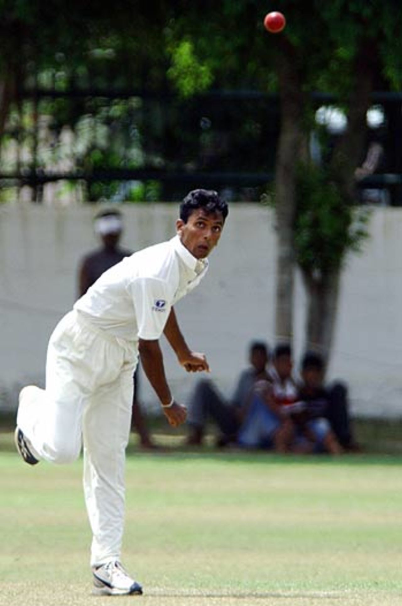 Upul Chandana spins away against the touring South Africans, President's XI v South Africans, Tour match, Colombo, July 22, 2006