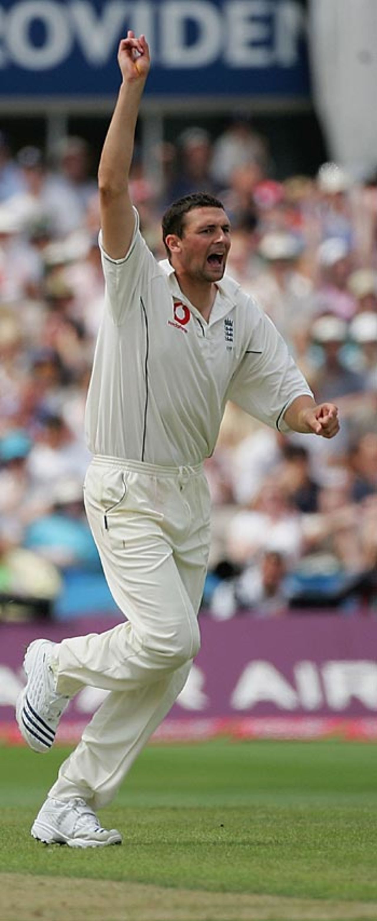 And another: Steve Harmison removes Younis Khan, England v Pakistan, 2nd Test, Old Trafford, July 27, 2006