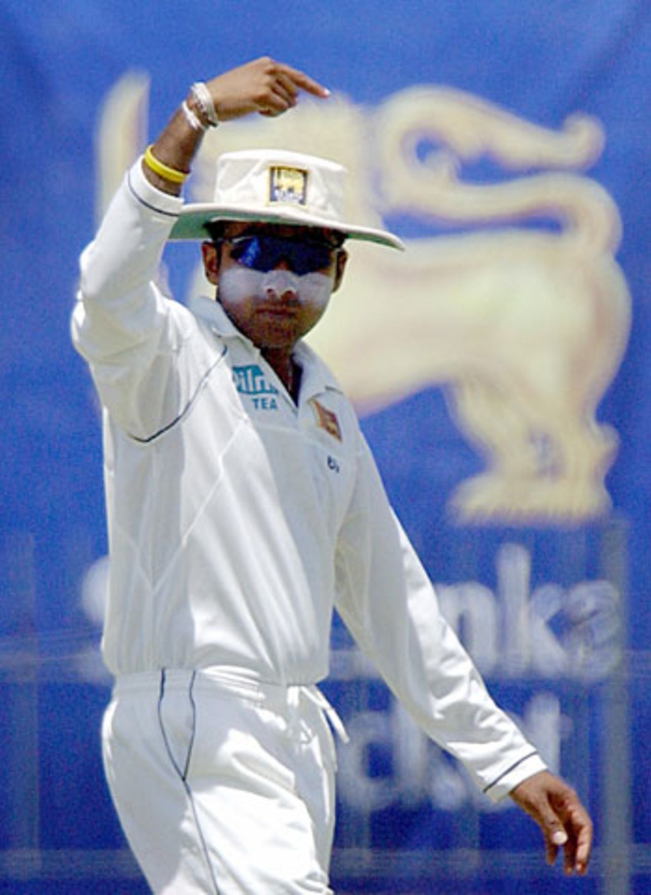 Mahela Jayawardene in control on the fourth afternoon, Sri Lanka v South Africa, 1st Test, Colombo, July 30, 2006