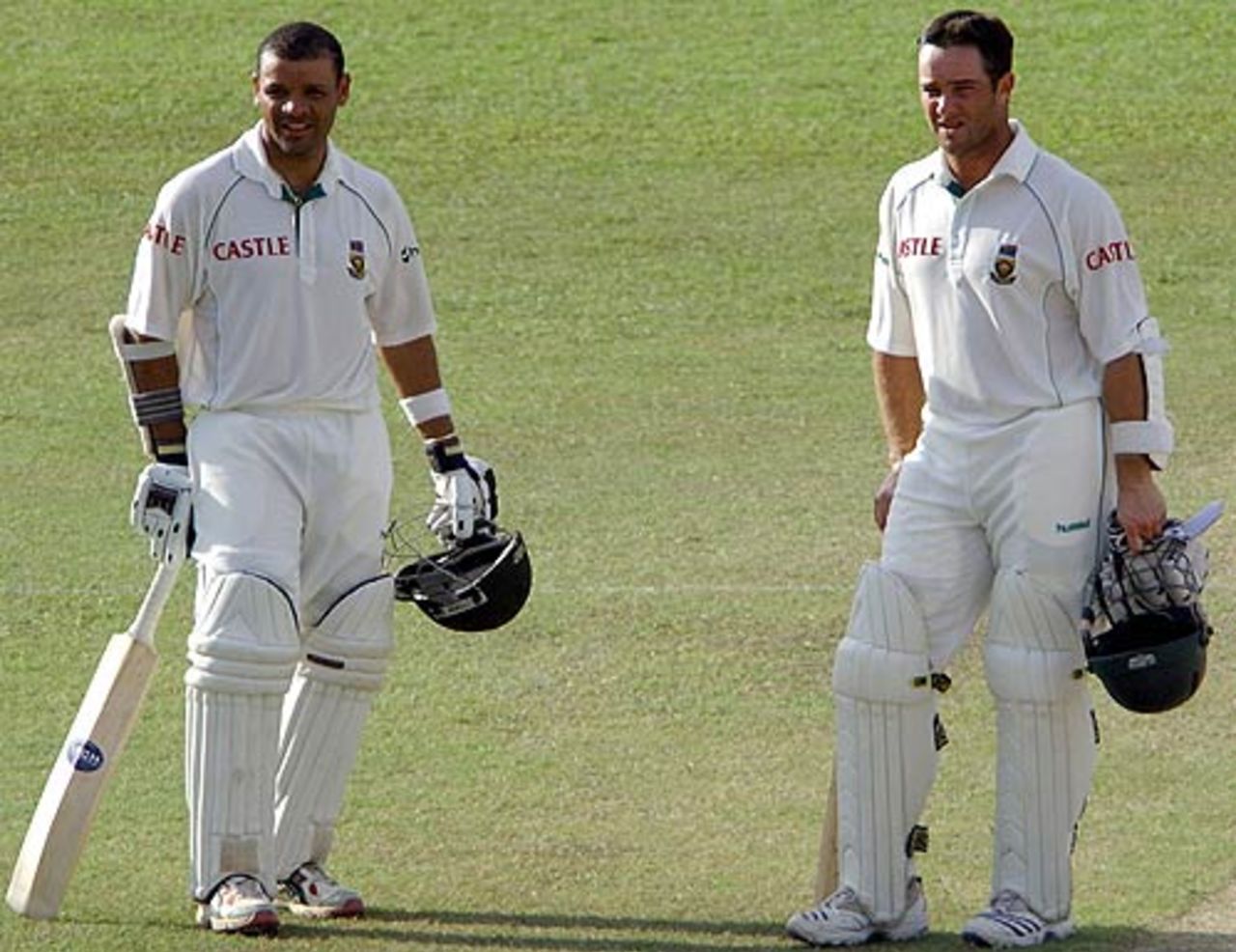 Ashwell Prince and Mark Boucher during their partnership, Sri Lanka v South Africa, 1st Test, Colombo (SSC), 4th day, July 30 2006
