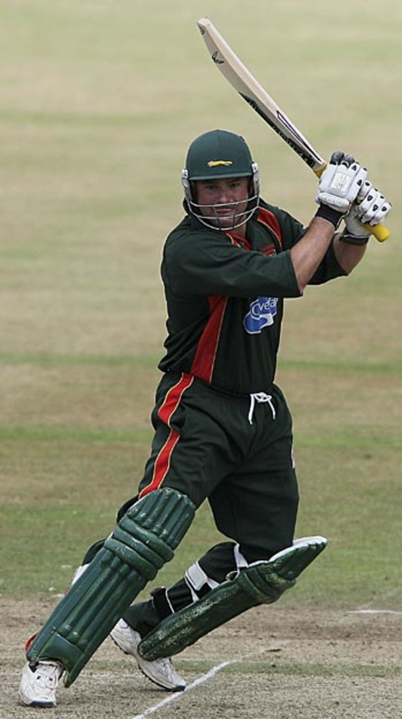 Darren Robinson cuts off the back foot, Gloucestershire v Leicestershire, Pro40, Cheltenham, August 1, 2006