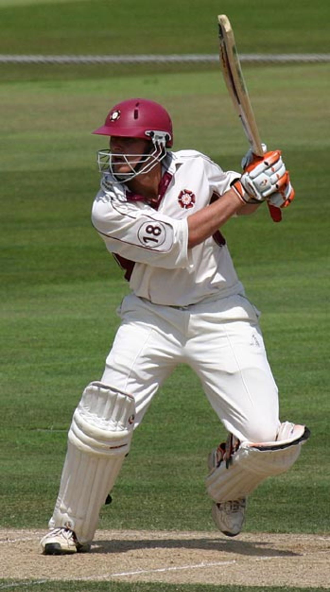 Robert White in action on his way to 30, Surrey v Northants, The Oval, August 2, 2006