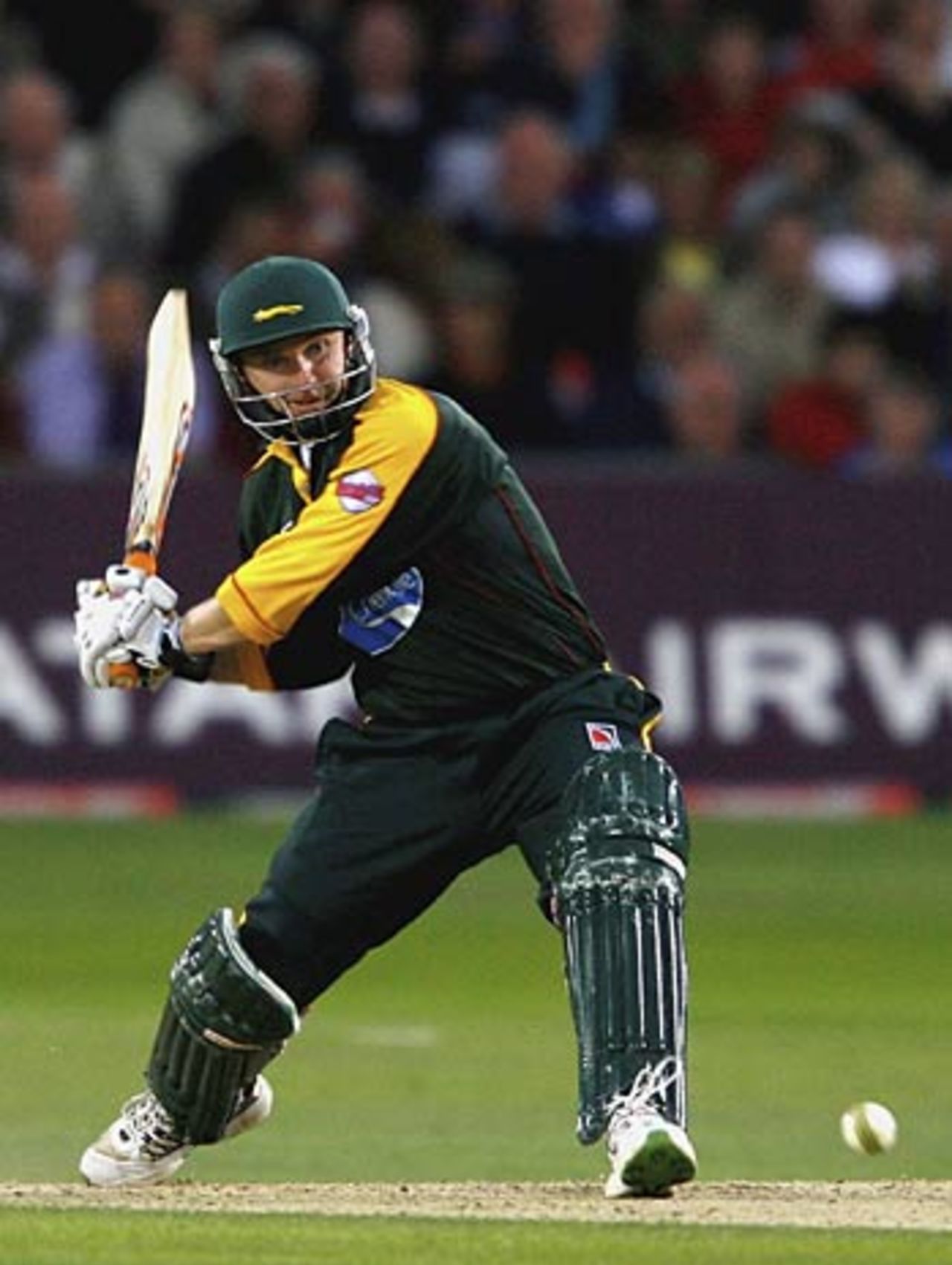 Darren Maddy opens up during his 86 as he passes 1000 Twenty20 runs in the final, Nottinghamshire v Leicestershire, Twenty20 Final, Trent Bridge, August 12, 2006