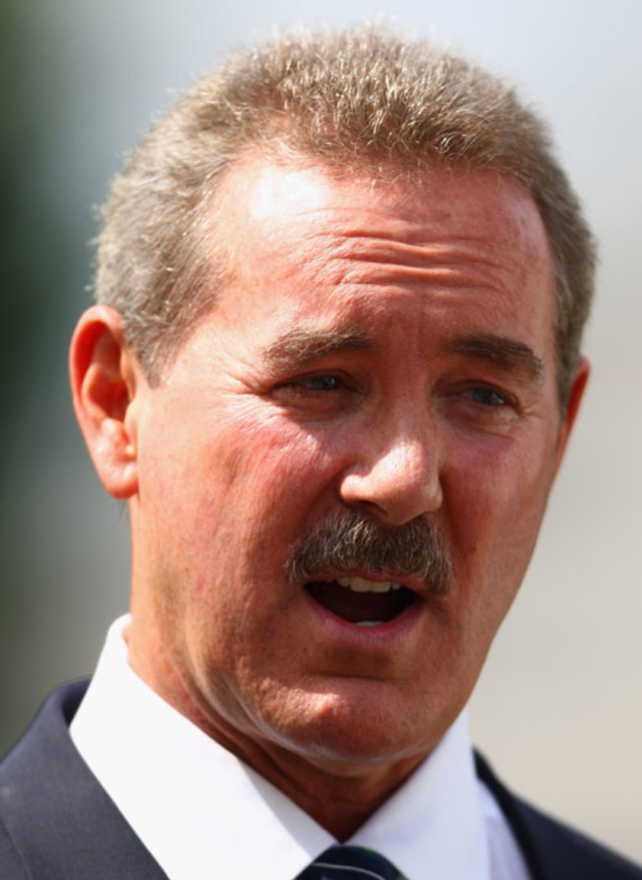 Allen Stanford at the launch of his Stanford 20-20 for 20, Lord's, June 11, 2008