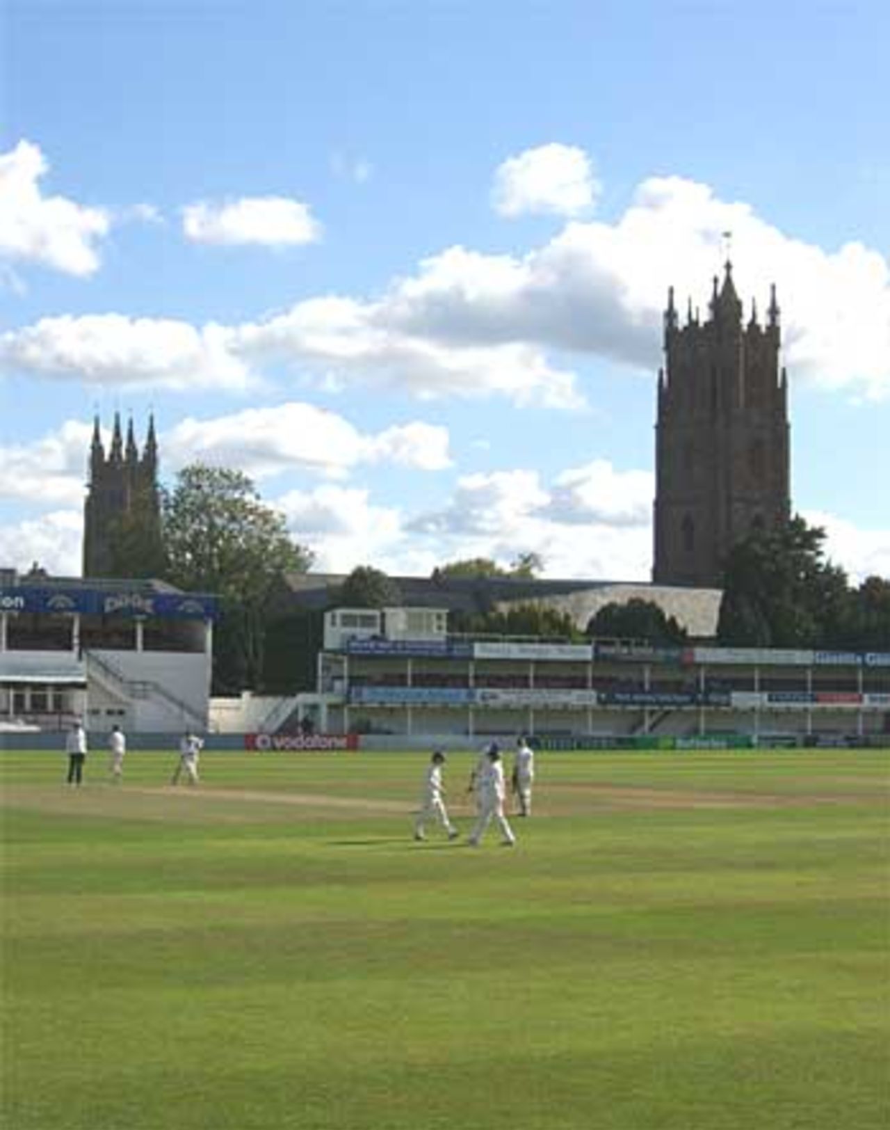 England and India settle in at Taunton as the ground is launched as the home of women's cricket, England women v India women, second Test, Taunton, 29 August, 2006