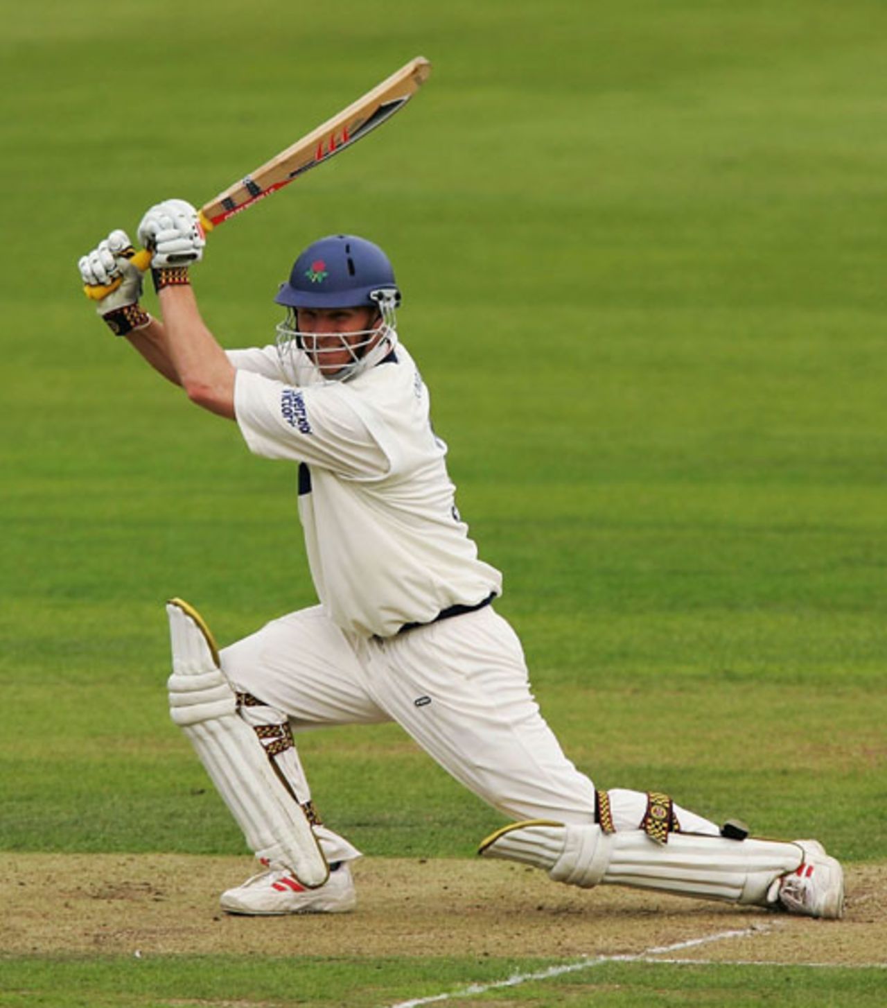 Iain Sutcliffe on his way to a hundred, Lancashire v Warwickshire, County Championship, Blackpool, August 30, 2006