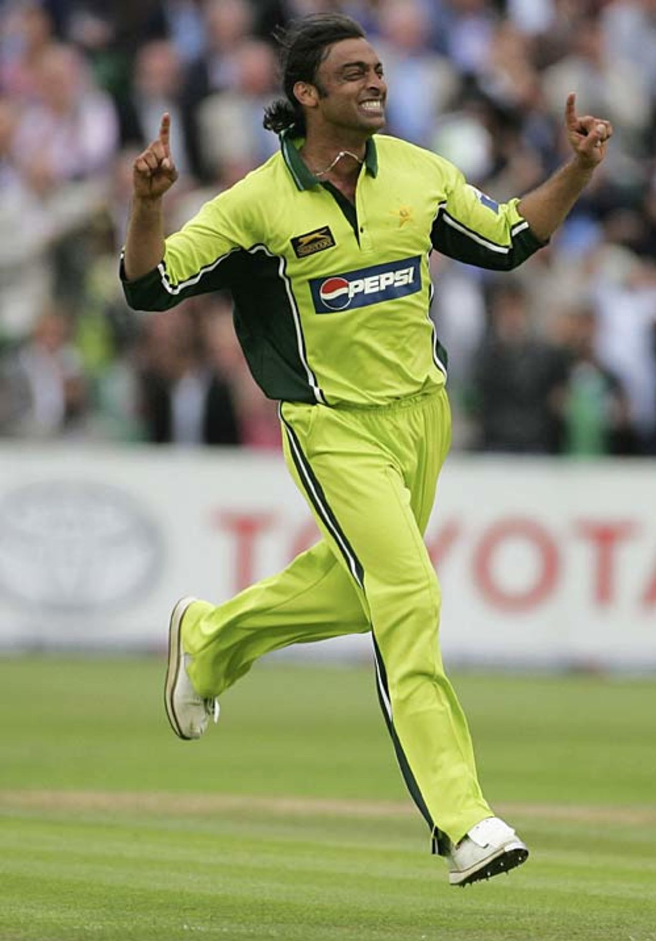 Shoaib Akhtar bowled well on his return from injury for Pakistan