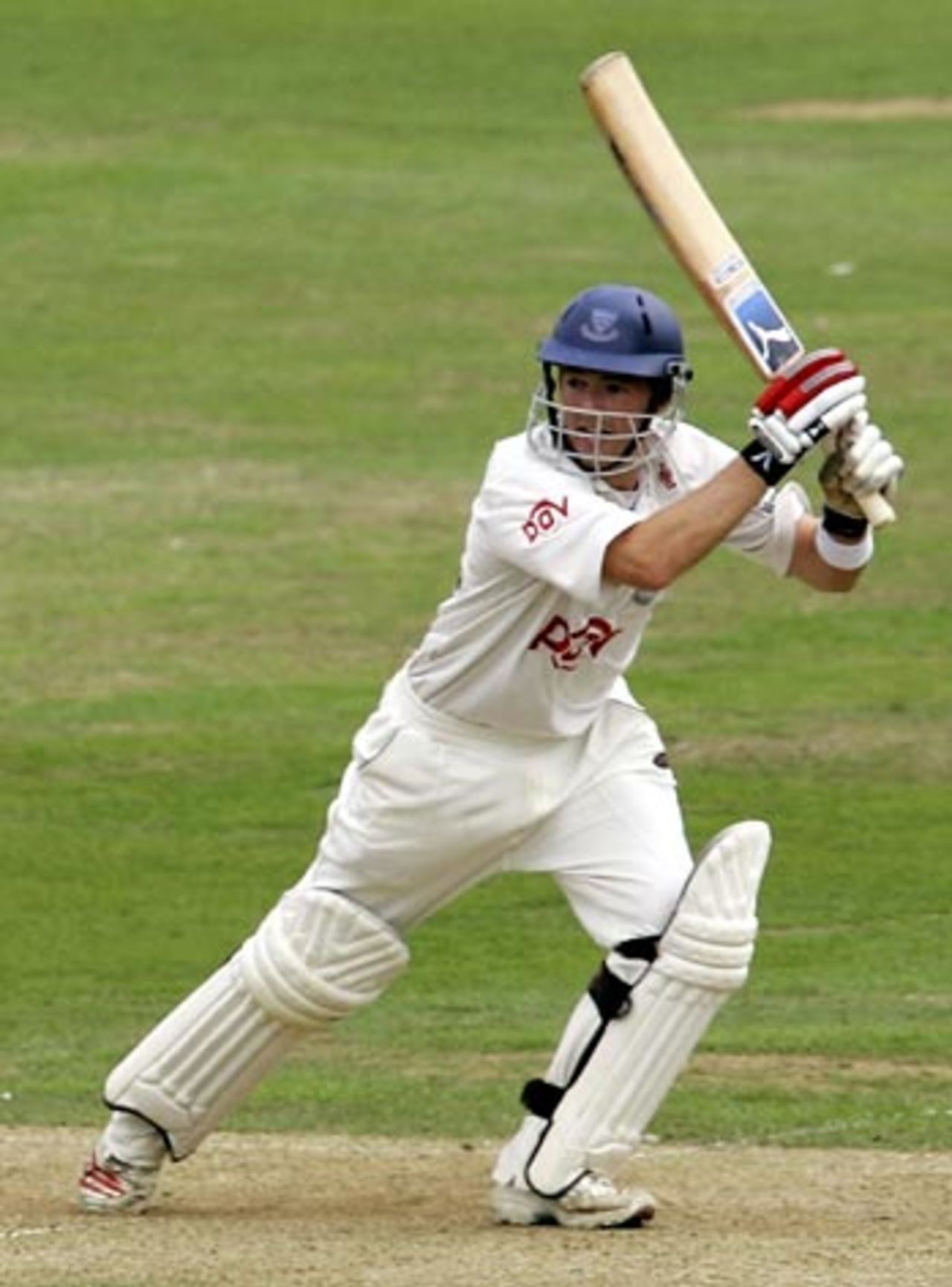 Chris Nash on the attack, Sussex v Hampshire, Hove, September 2, 2006