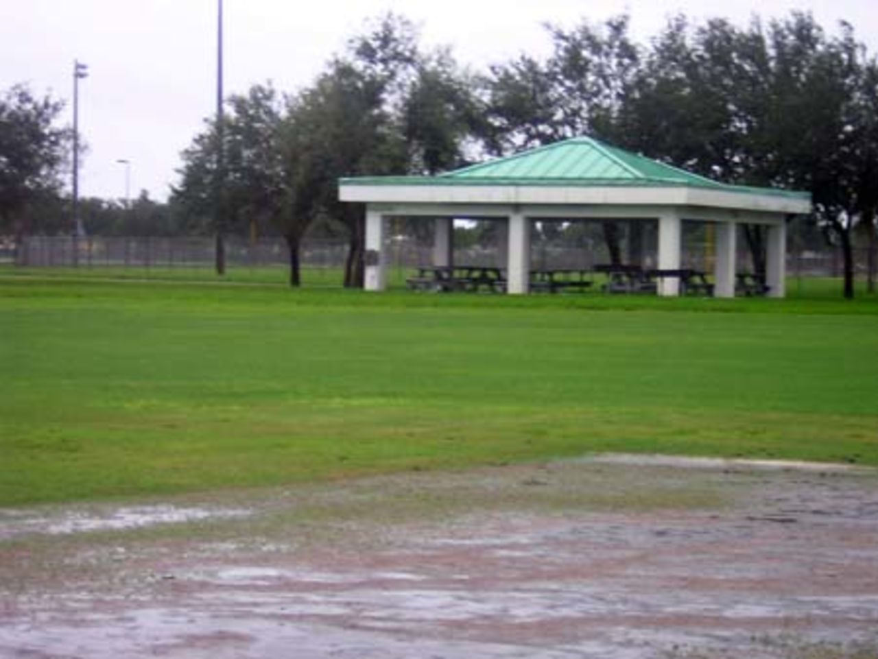 Brian Piccolo Park after Tropical Storm Ernesto