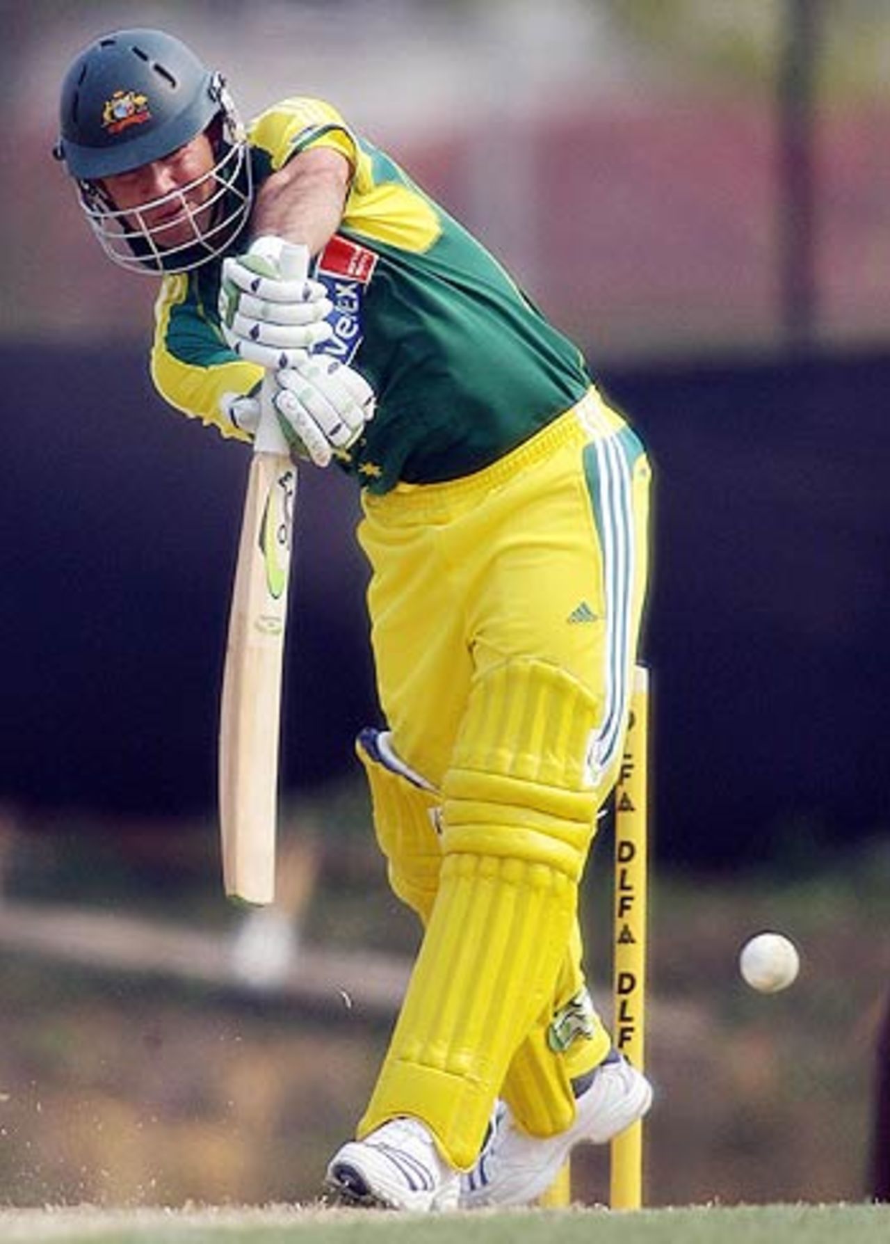 Ricky Ponting plays to leg during his innings of 56, Australia v West Indies, 1st match, DLF Cup, Kuala Lumpur, September 12, 2006