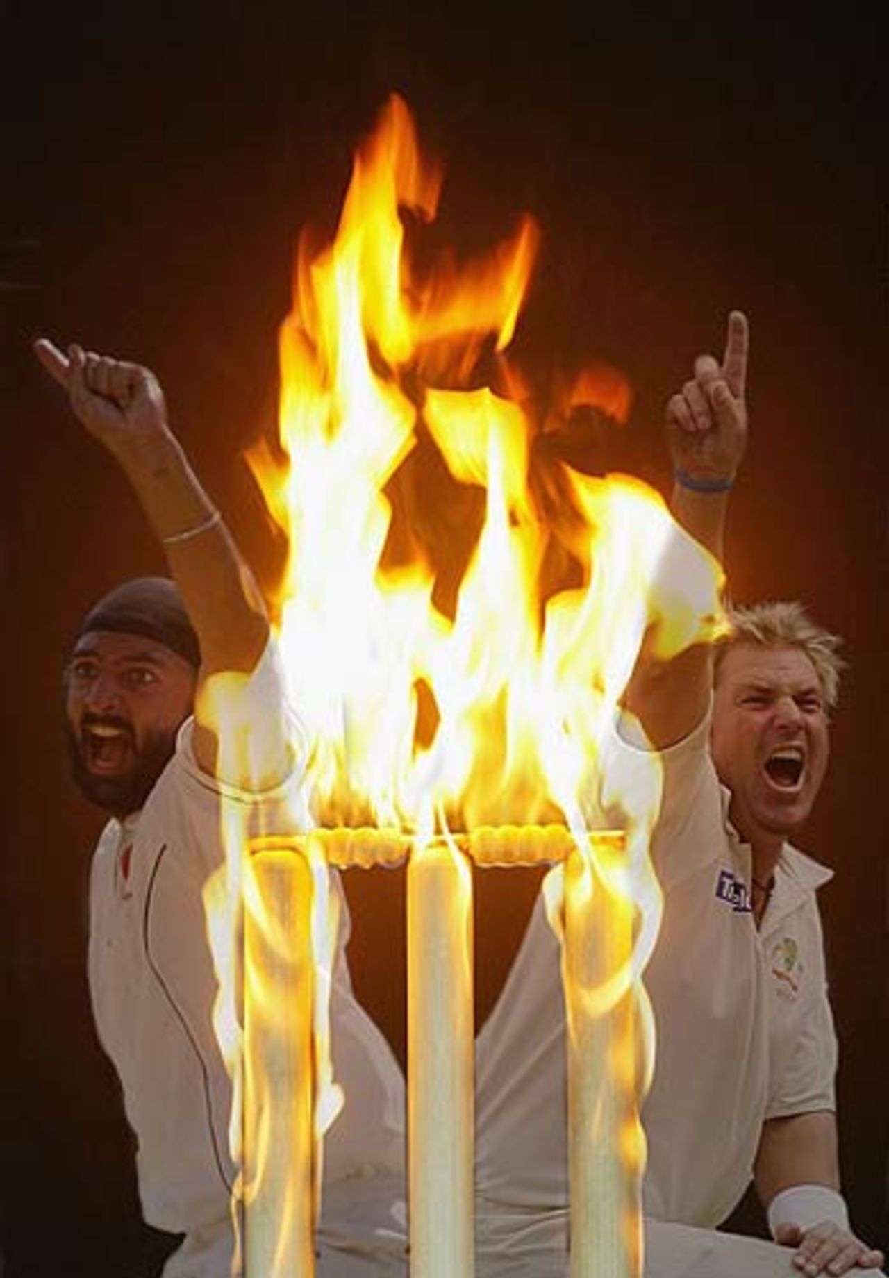 Double bill: Monty Panesar and Shane Warne are expected to be key figures in the Ashes