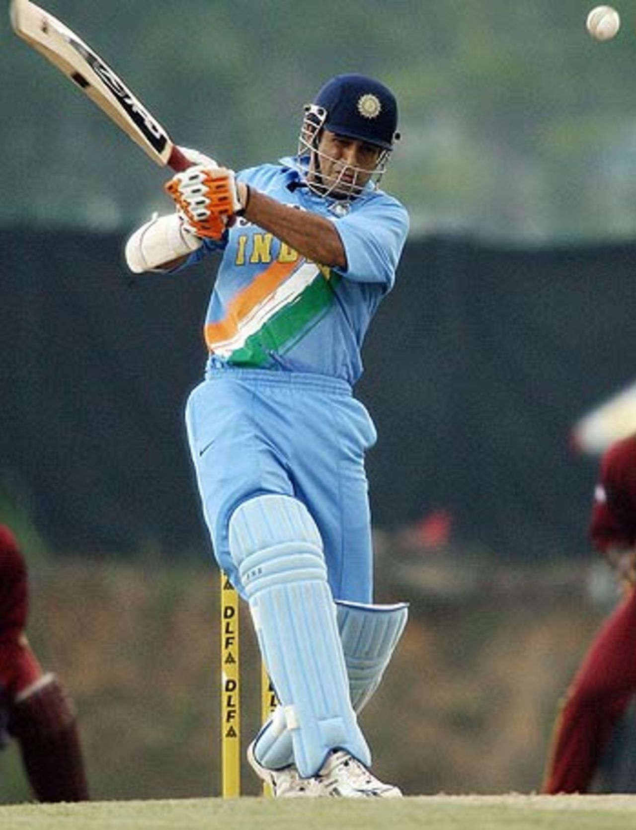 Irfan Pathan pulls during his fifty, India v West Indies, 2nd ODI, DLF Cup, Kuala Lumpur, September 14, 2006