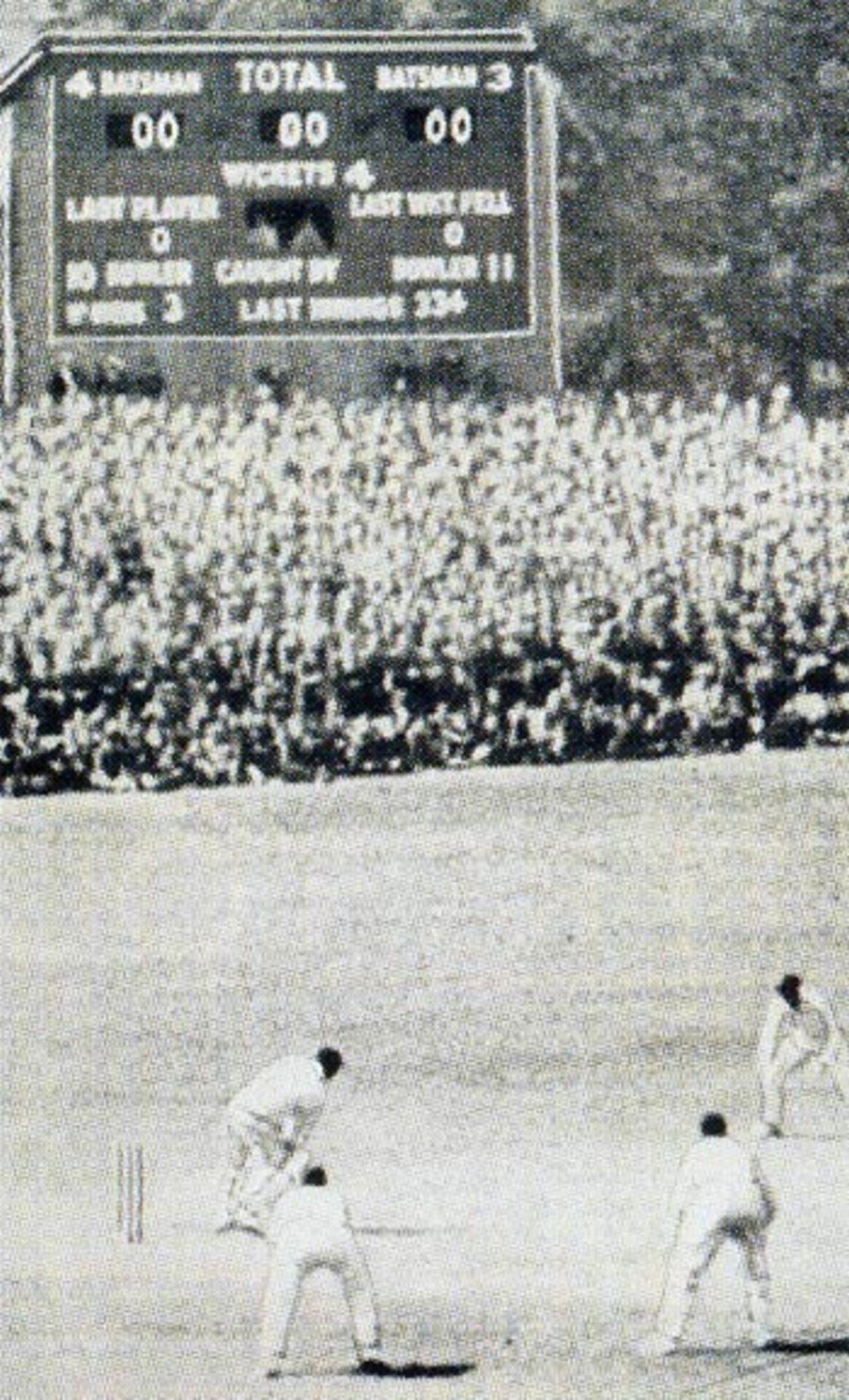 India in disarray at 0 for 4 at Headingley, England v India, first Test, 1952