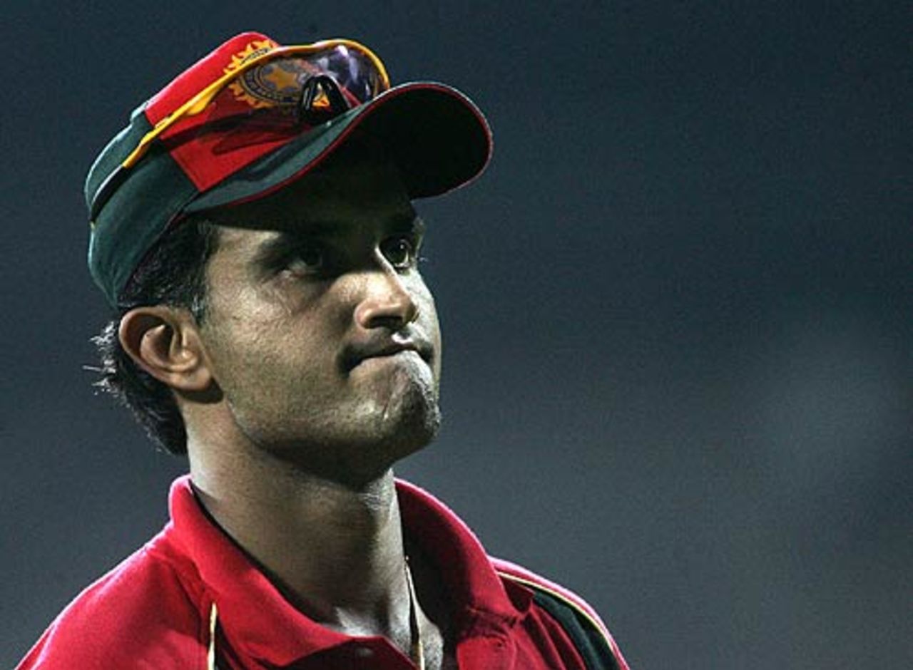 Sourav Ganguly, India Blue v India Green, Challenger Series, October 2006