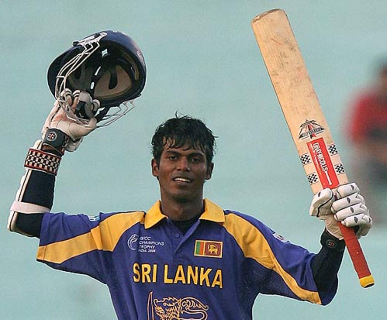 Upul Tharanga scored 105 off 129 balls in the Champions Trophy opener, Bangladesh v Sri Lanka, 1st qualifying match, Champions Trophy, Mohali, October 7, 2006