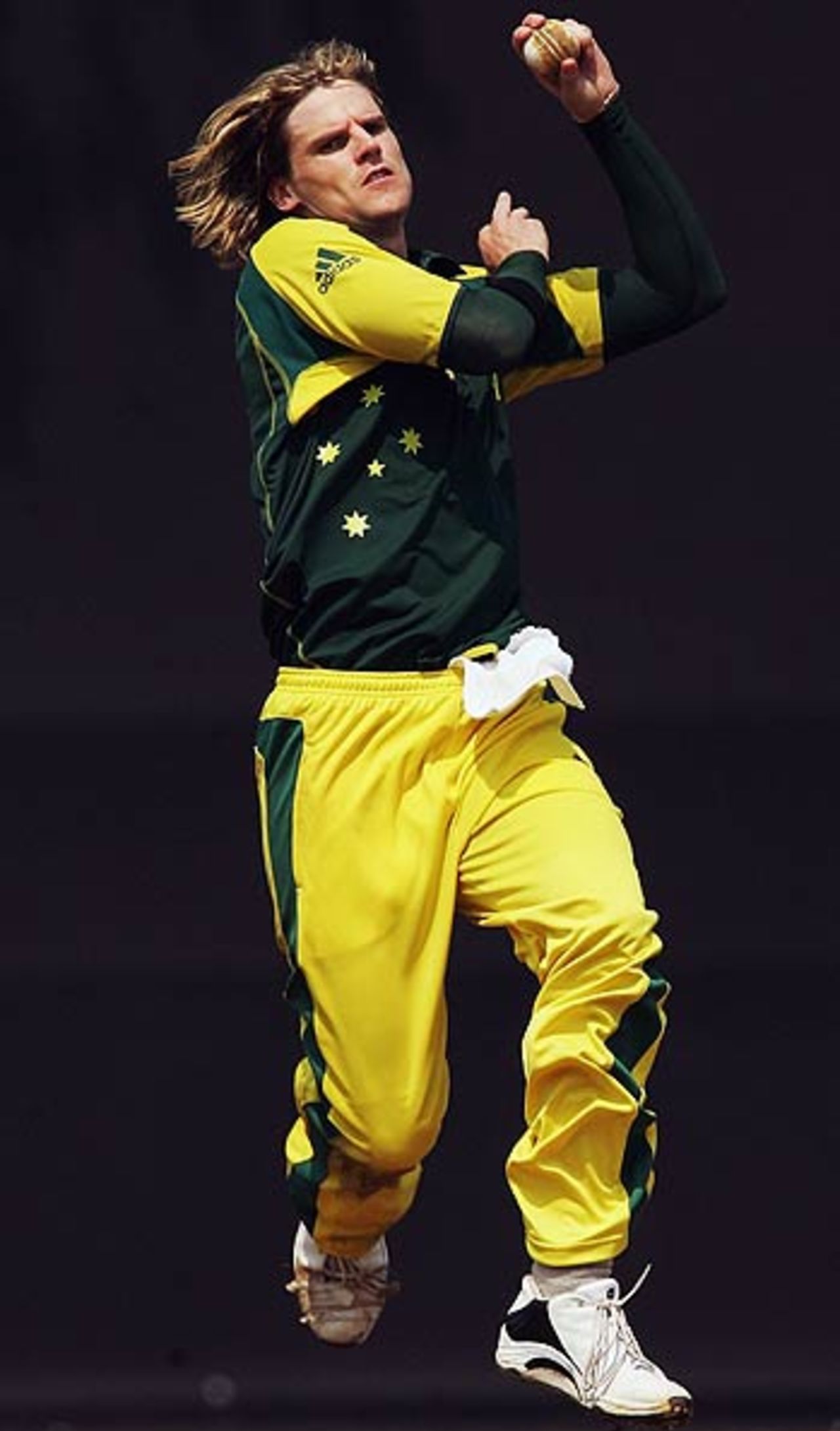 Nathan Bracken went wicketless and leaked runs against the MCA President's XI, MCA President's XI v Australians, Mumbai, October 15, 2006