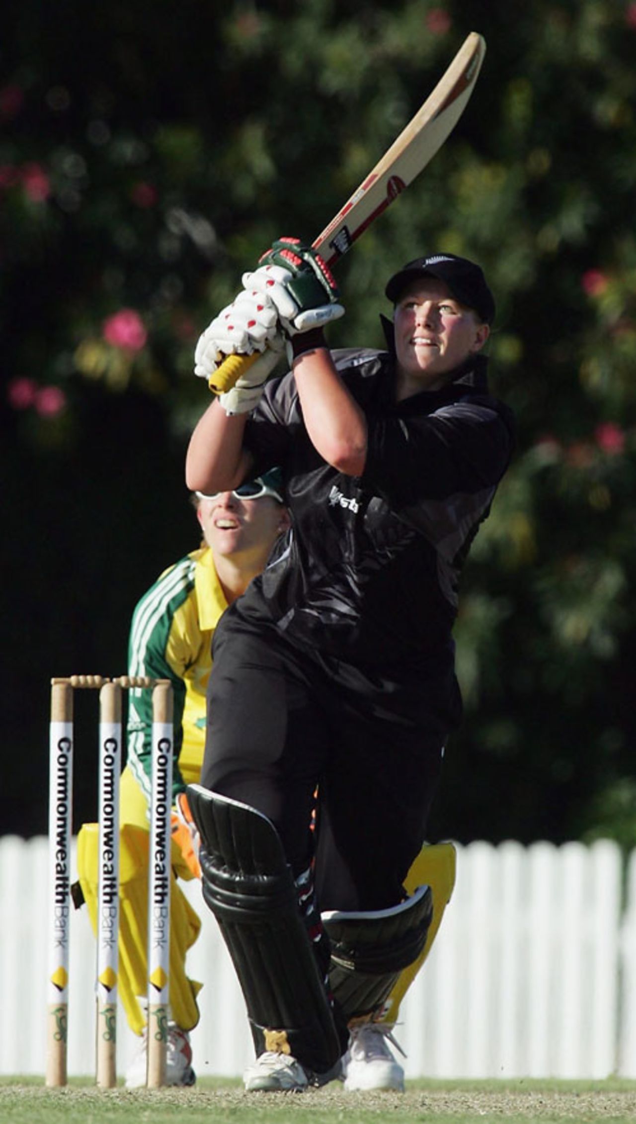 Aimee Mason on her way to a gutsy 71, Australia v New Zealand, 1st ODI, Allan Border Field, Brisbane, October 20, 2006