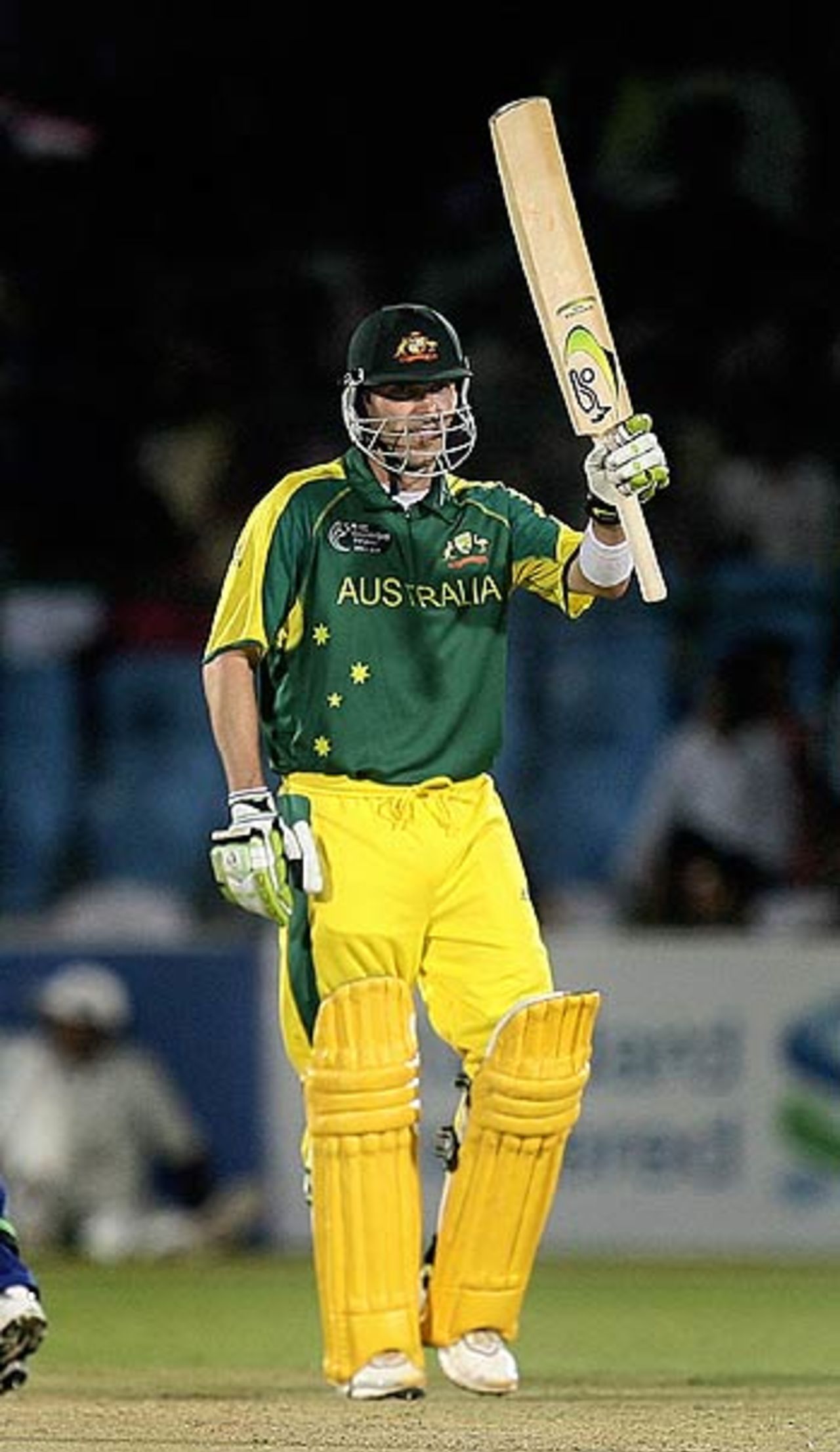 Damien Martyn brought up his half-century from 35 balls, Australia v England, 6th match, Champions Trophy, Jaipur, October 21, 2006