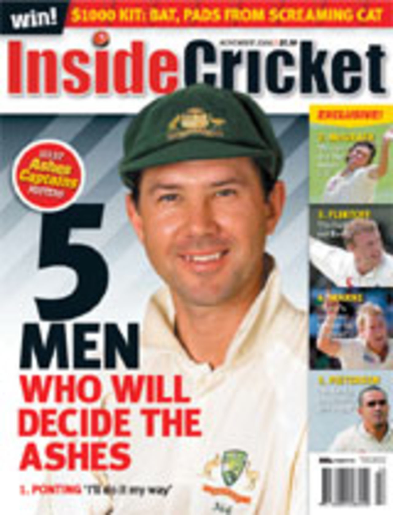 Inside Edge cover, November 2006