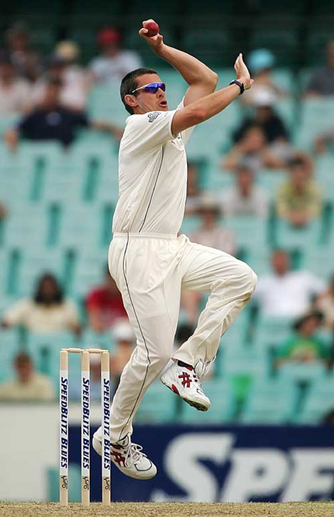 Ashley Giles was the only England bowler to take two wickets, New South Wales v England XI, SCG, November 12, 2006