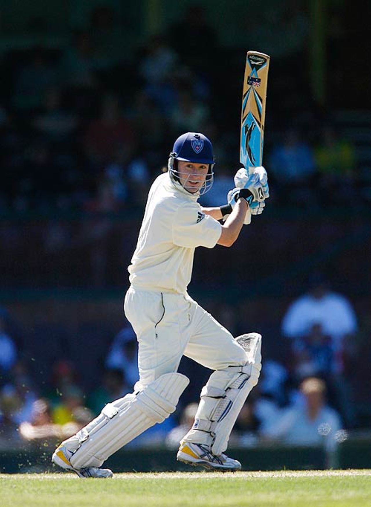 Michael Clarke forces one through the off side, New South Wales v England, Sydney, November 14, 2006