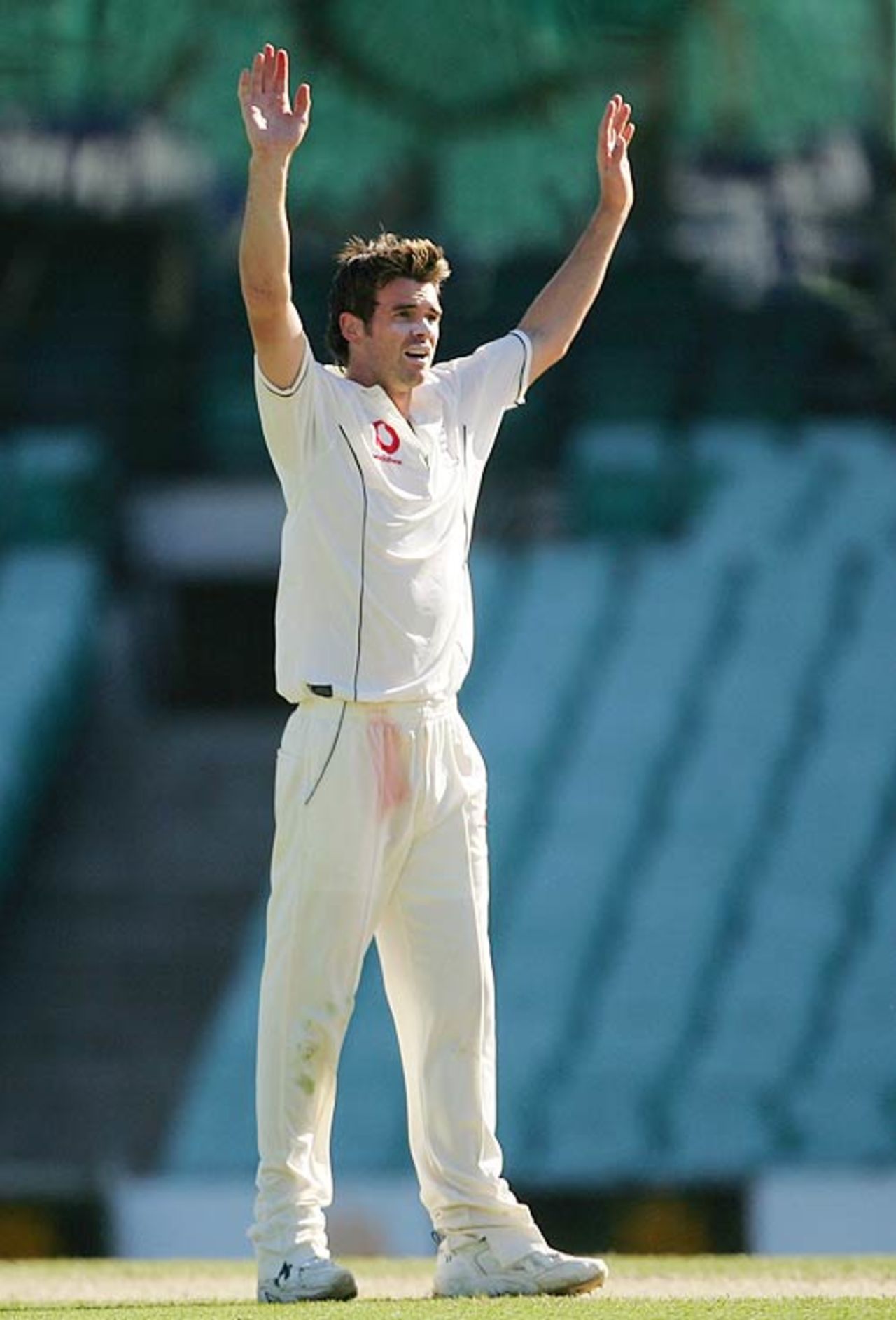 James Anderson picked up three quick wickets, New South Wales v England, Sydney, November 14, 2006