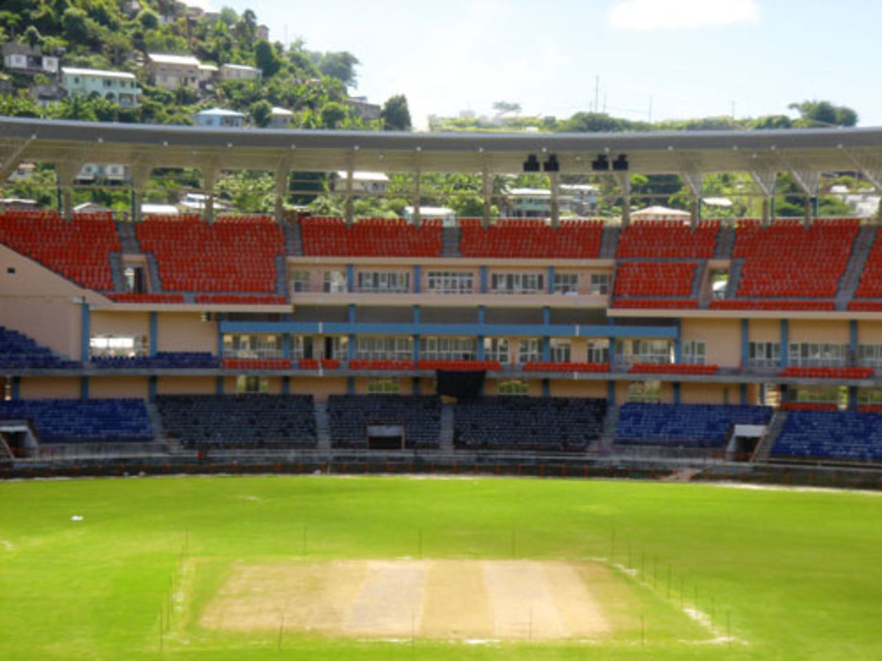 A general view of Grenada's National Stadium as the World Cup approaches,  November 18, 2006