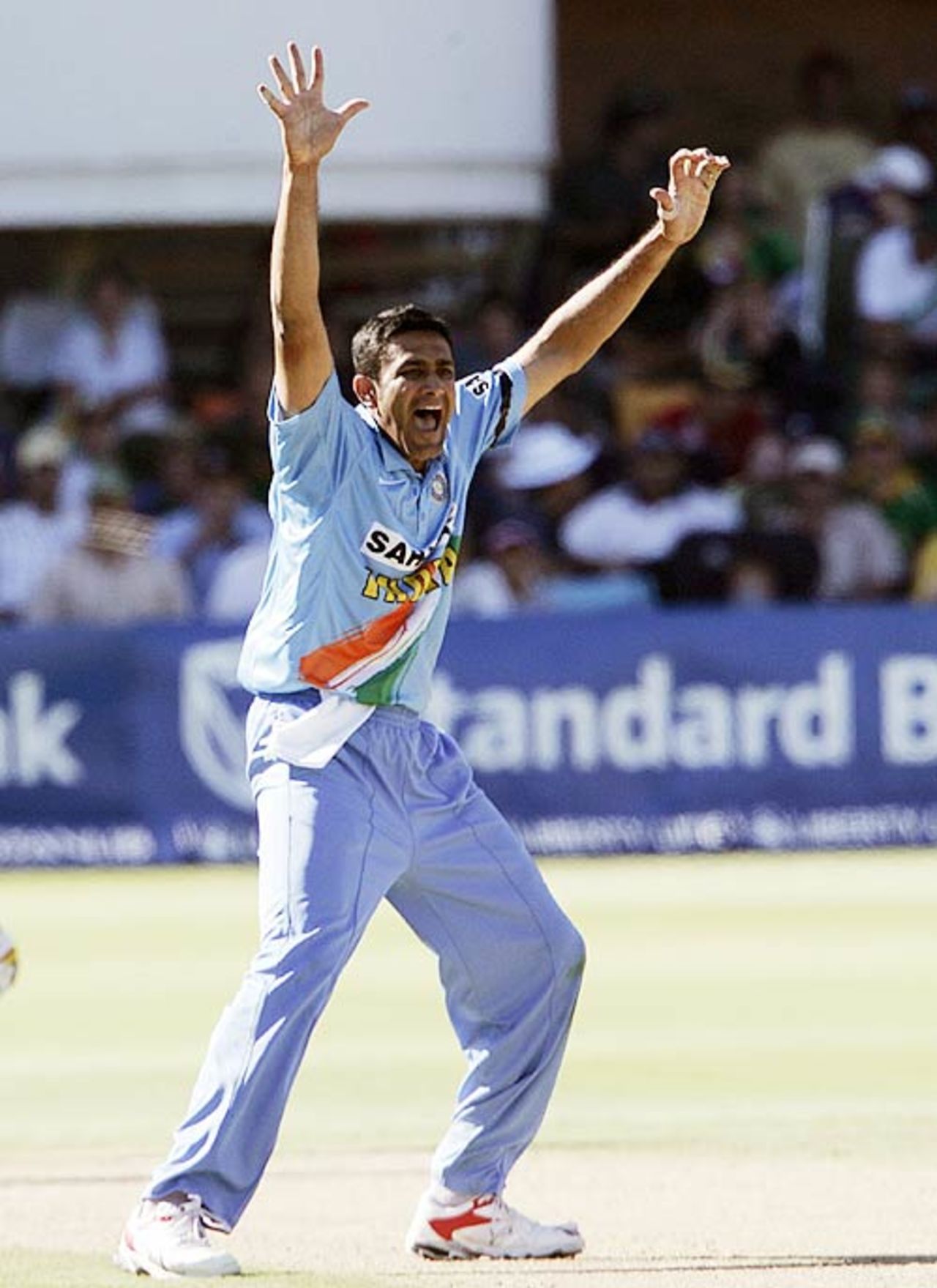 Anil Kumble removed Jacques Kallis and AB de Villiers in his first two overs, South Africa v India, 4th ODI, Port Elizabeth, November 29, 2006
