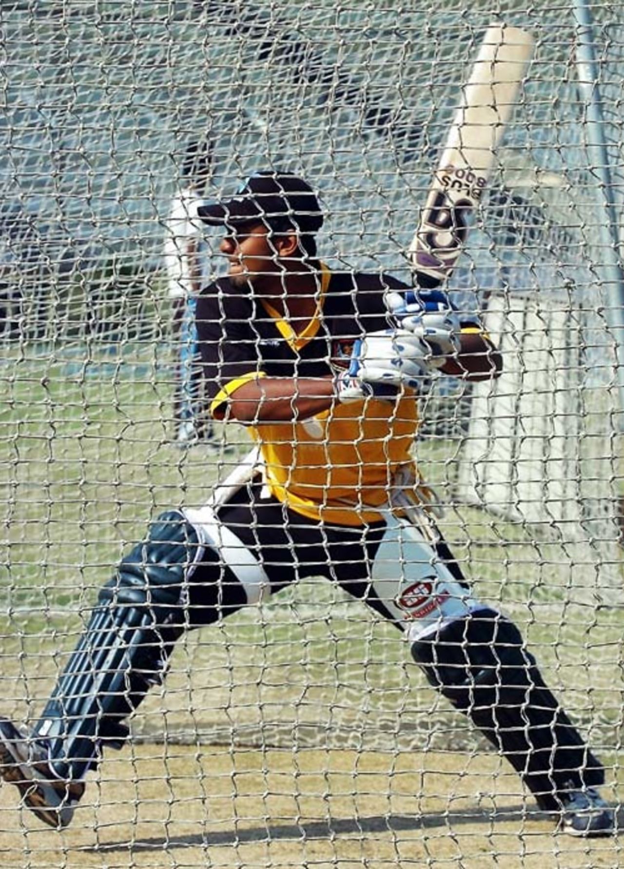 Shahriar Nafeez bats in the nets before the third ODI against Zimbabwe, Bangladesh v Zimbabwe, Bogra, December 4, 2006