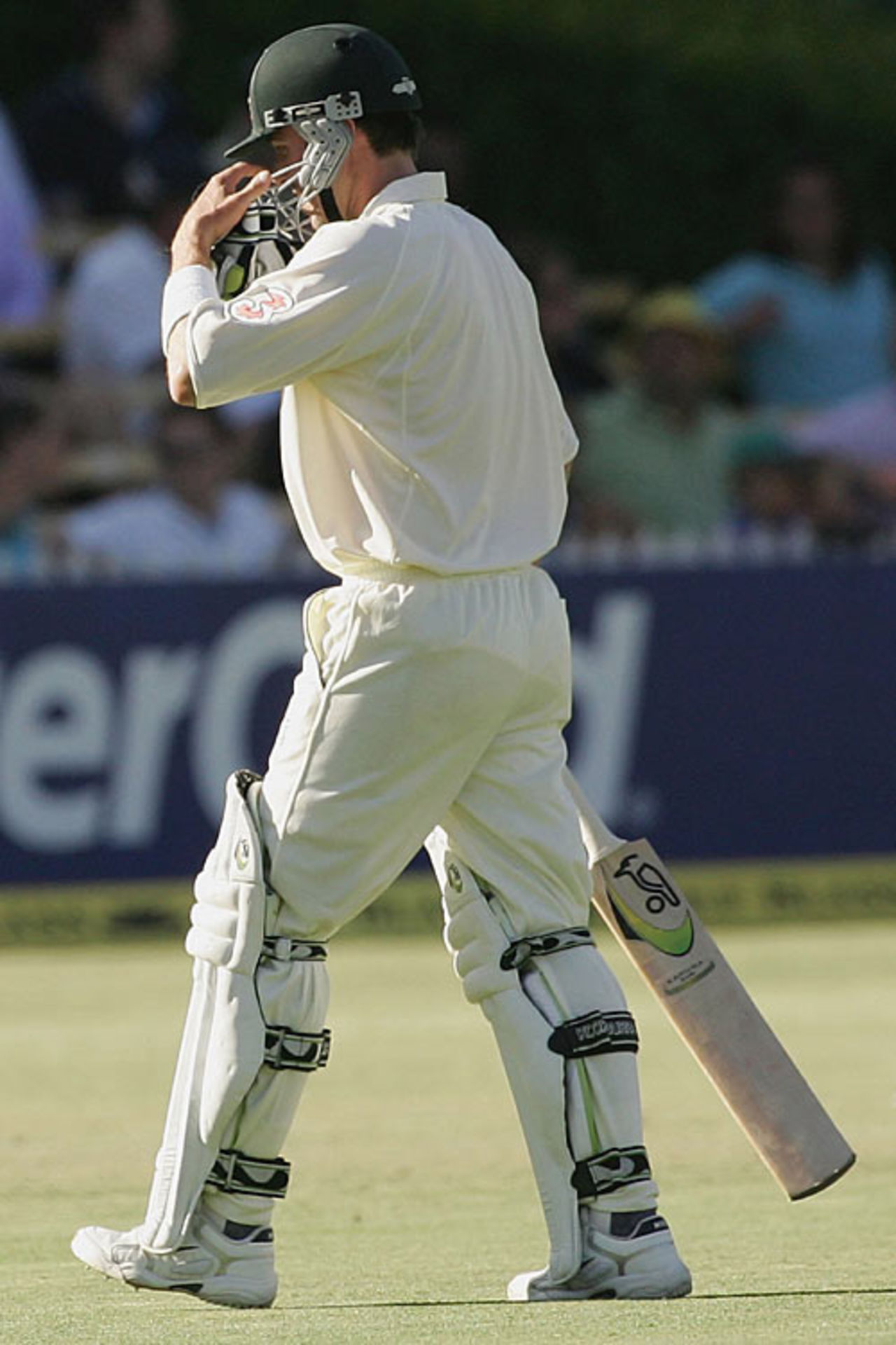 Damien Martyn departs cheaply, Australia v England, 2nd Test, Adelaide, December 5, 2006