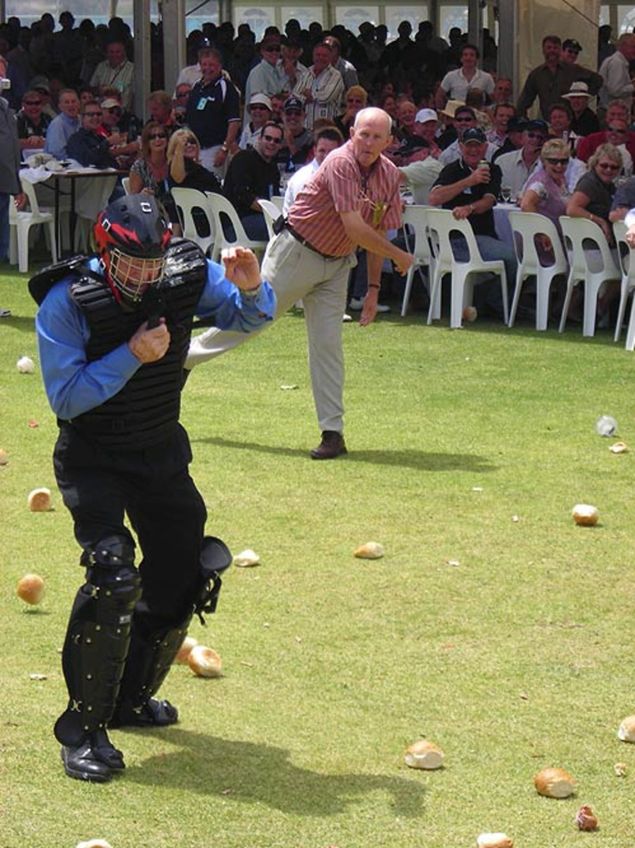 Roll with it: the fun and frivolity at the annual Lilac Hill festival match, Cricket Australia Chairman's XI v England XI, Lilac Hill, Perth, December 8, 2006