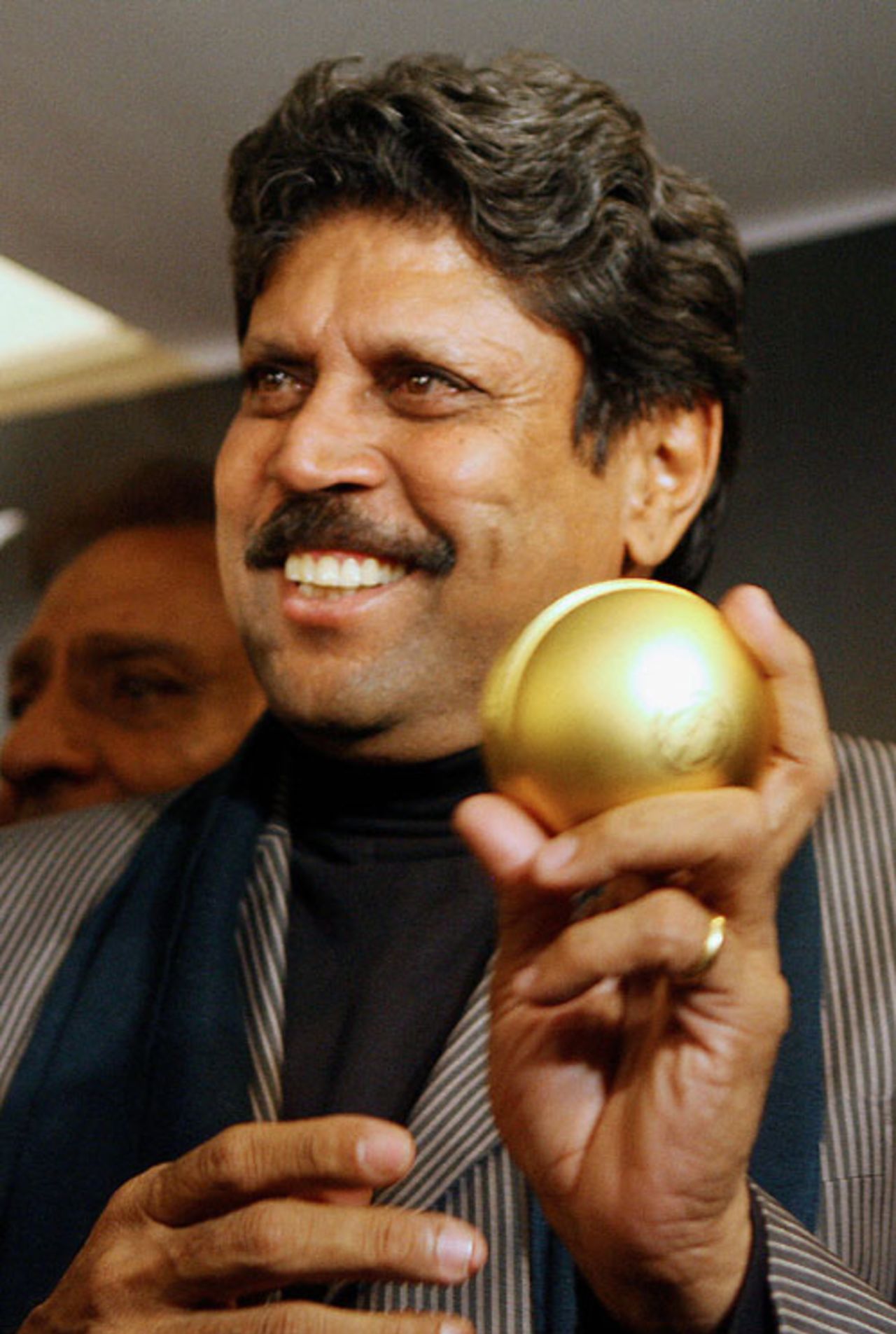 Kapil Dev launches  the official perfume of the 2007 World Cup, Mumbai, December 13, 2006