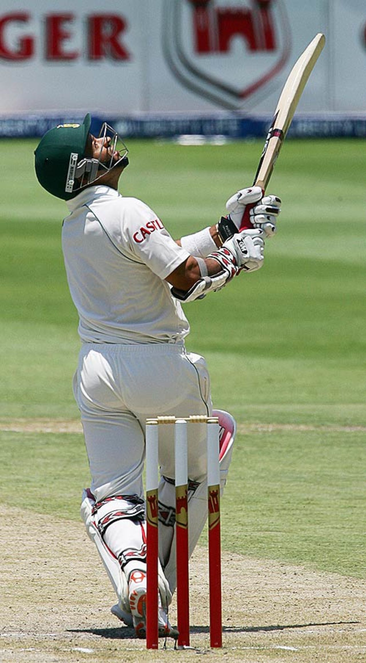 Ashwell Prince gets a top edge but survives, South Africa v India, 1st Test, Johannesburg, 4th day, December 18, 2006