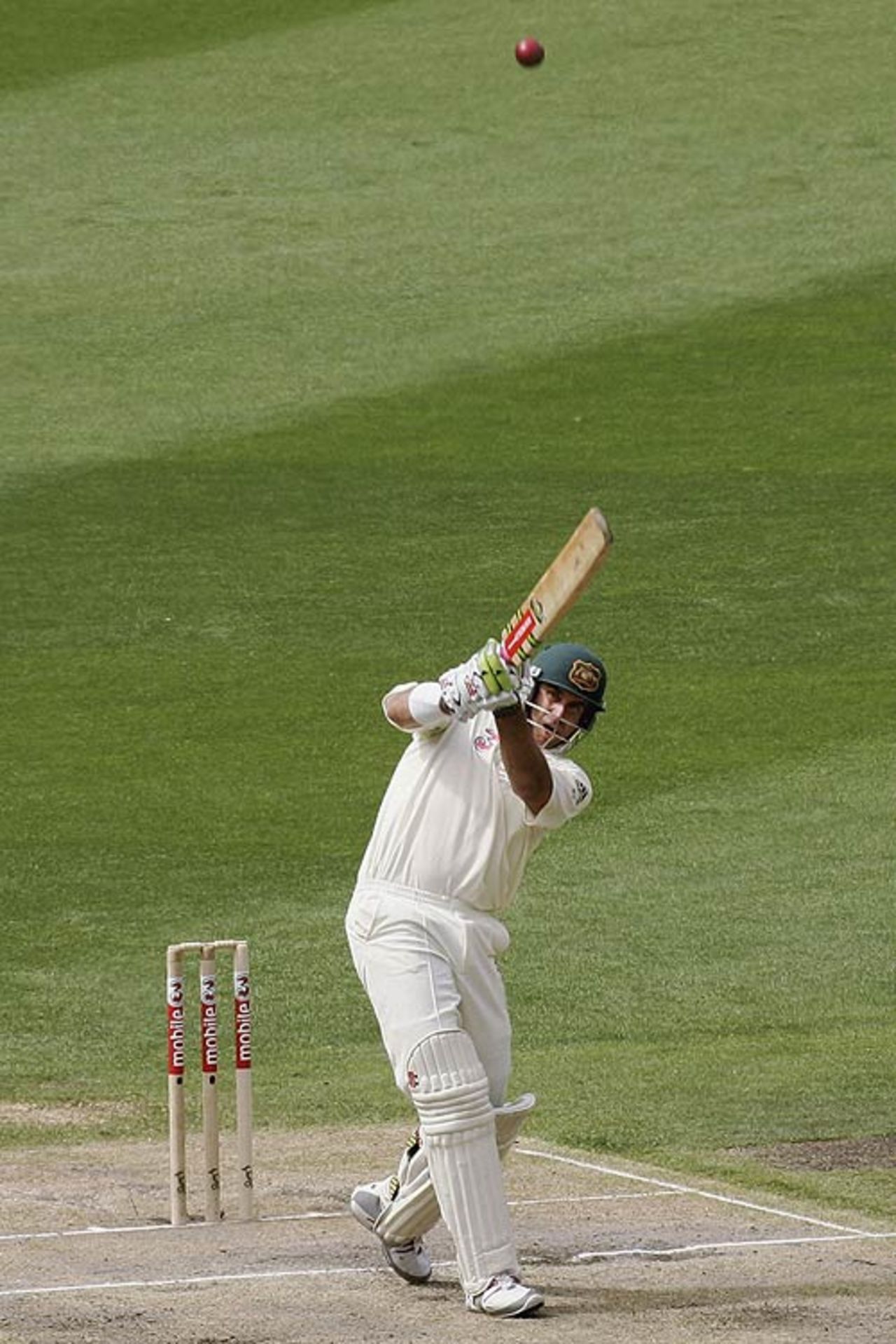 Matthew Hayden smashes a six on his way to 153, Australia v England, 4th Test, Melbourne, December 27, 2006
