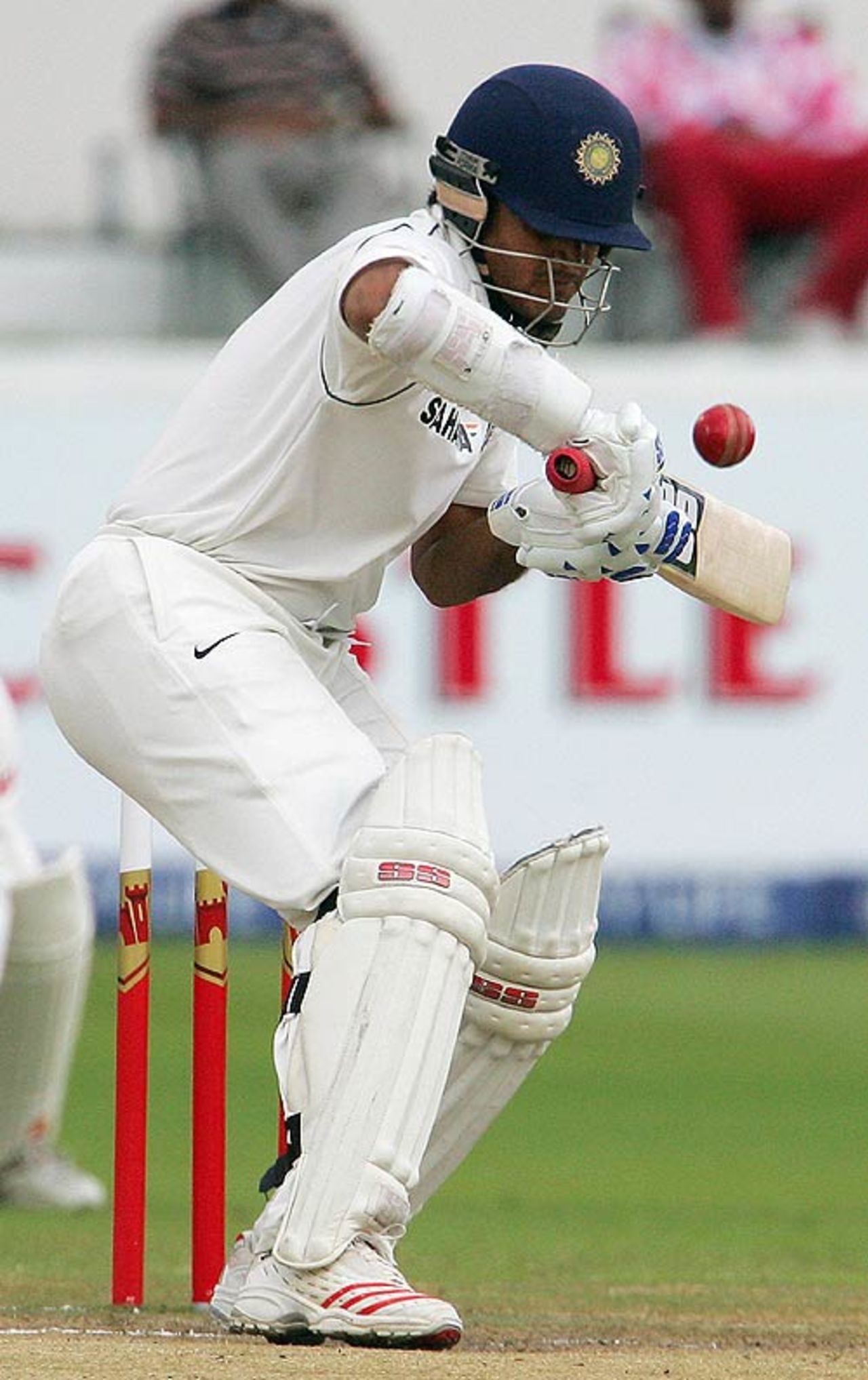 Sourav Ganguly weaves out of a short one, South Africa v India, 2nd Test, Durban, 5th day, December 30, 2006